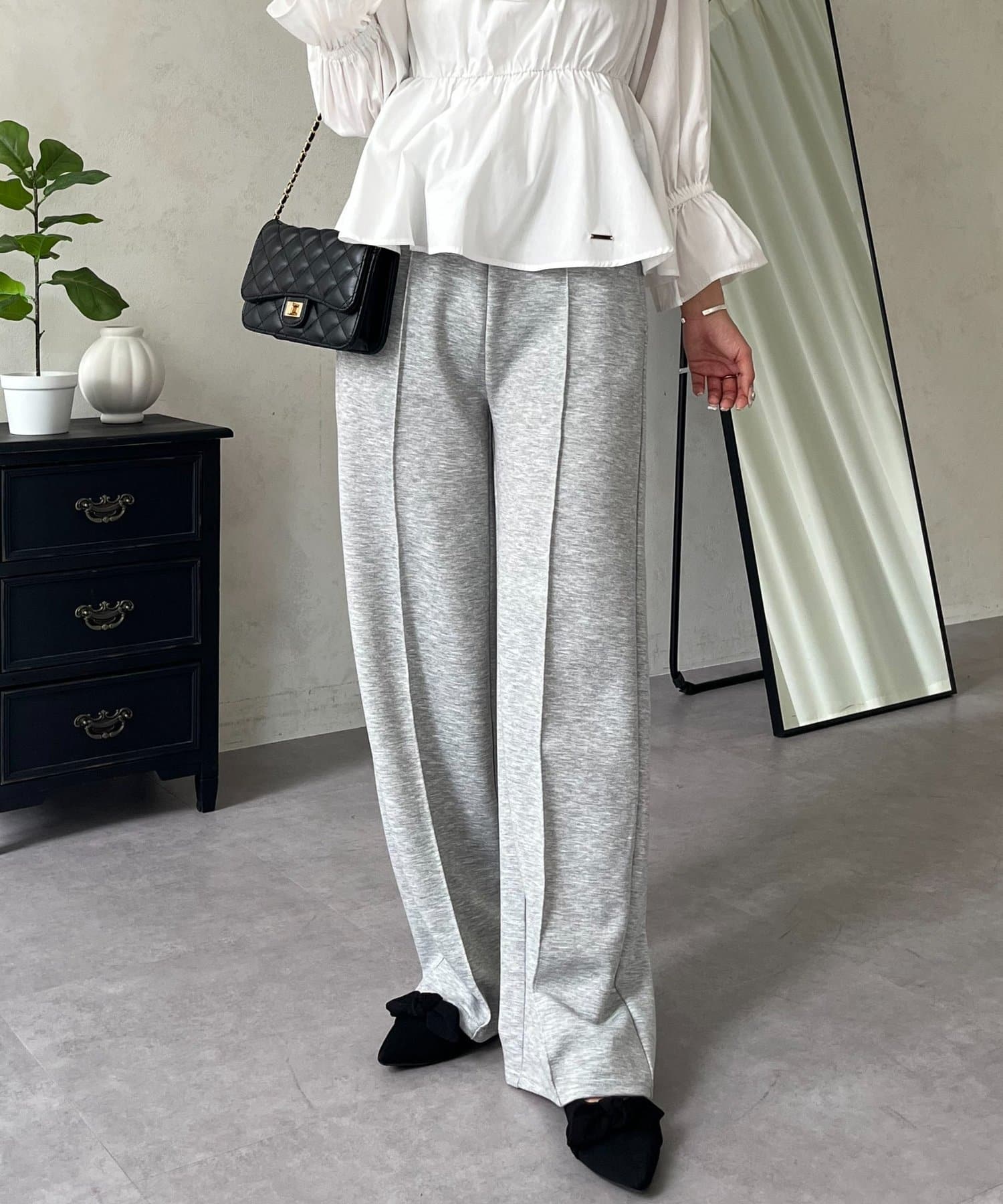 prose verse(プロズヴェール) センターラインスウェットパンツ