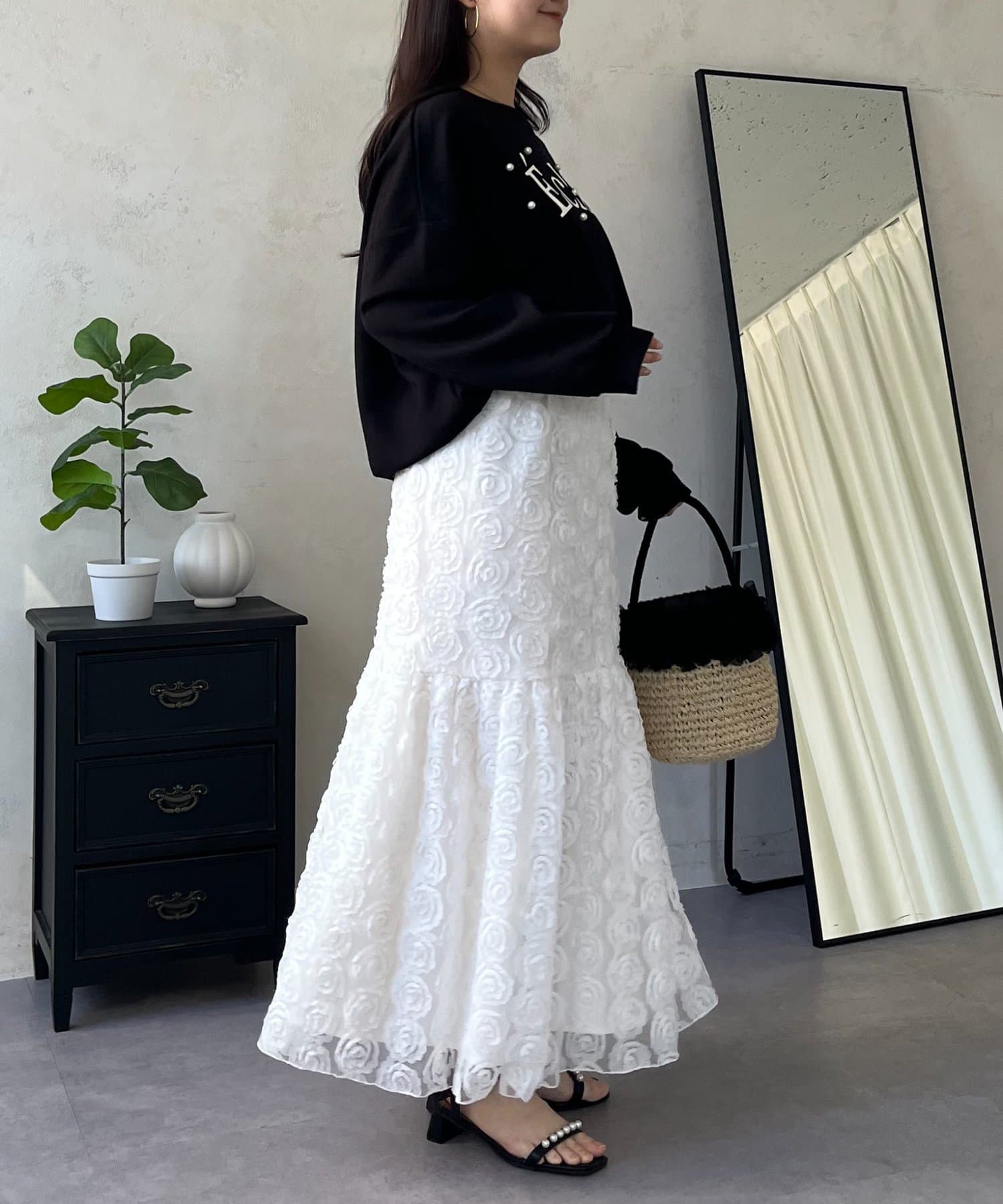 prose verse(プロズヴェール) ランダムパールロゴスウェット