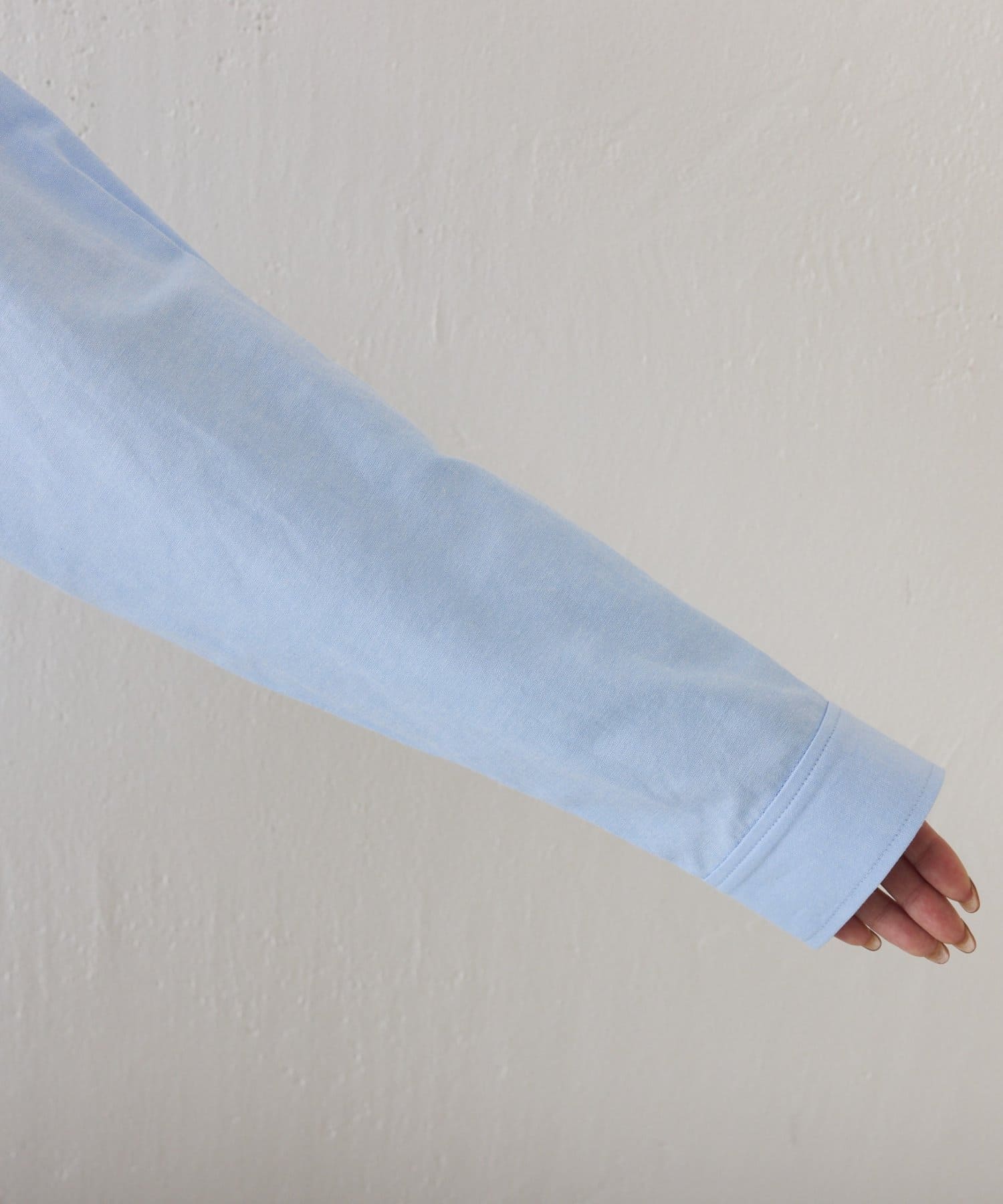 COLONY 2139(コロニー トゥーワンスリーナイン) ピンオックスワイドクロップドシャツ