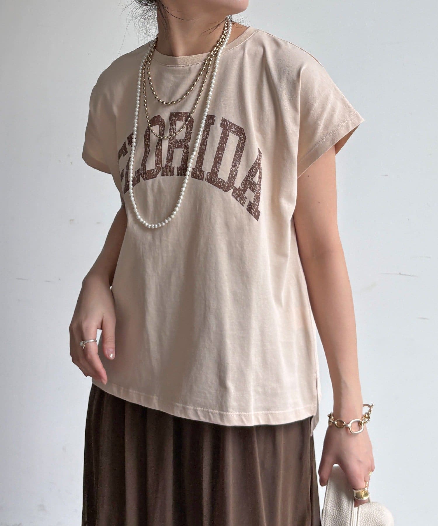 DOUDOU(ドゥドゥ) 【WEB限定】ドルマンビッグロゴTEE