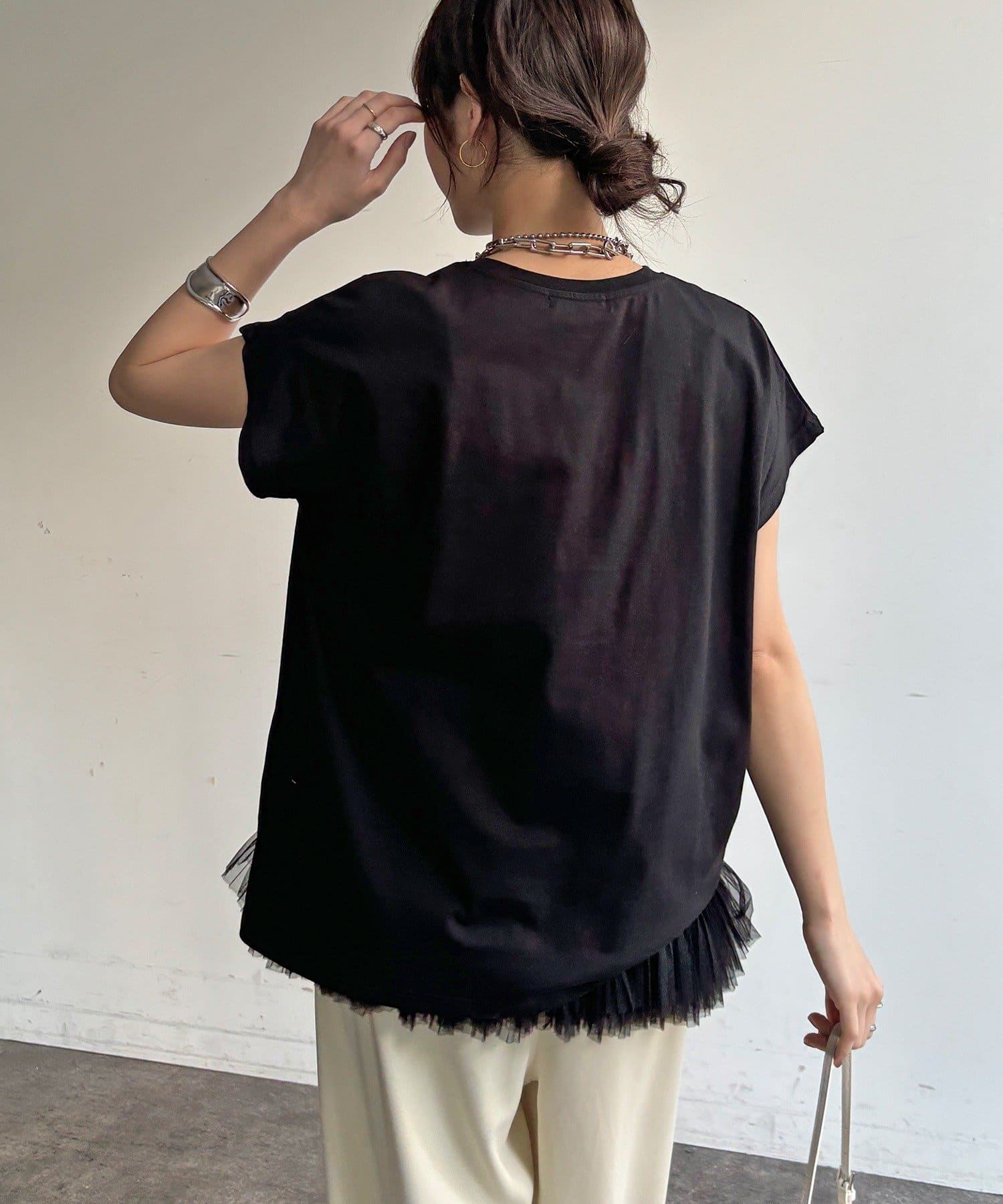 DOUDOU(ドゥドゥ) 【WEB限定】ドルマンビッグロゴTEE