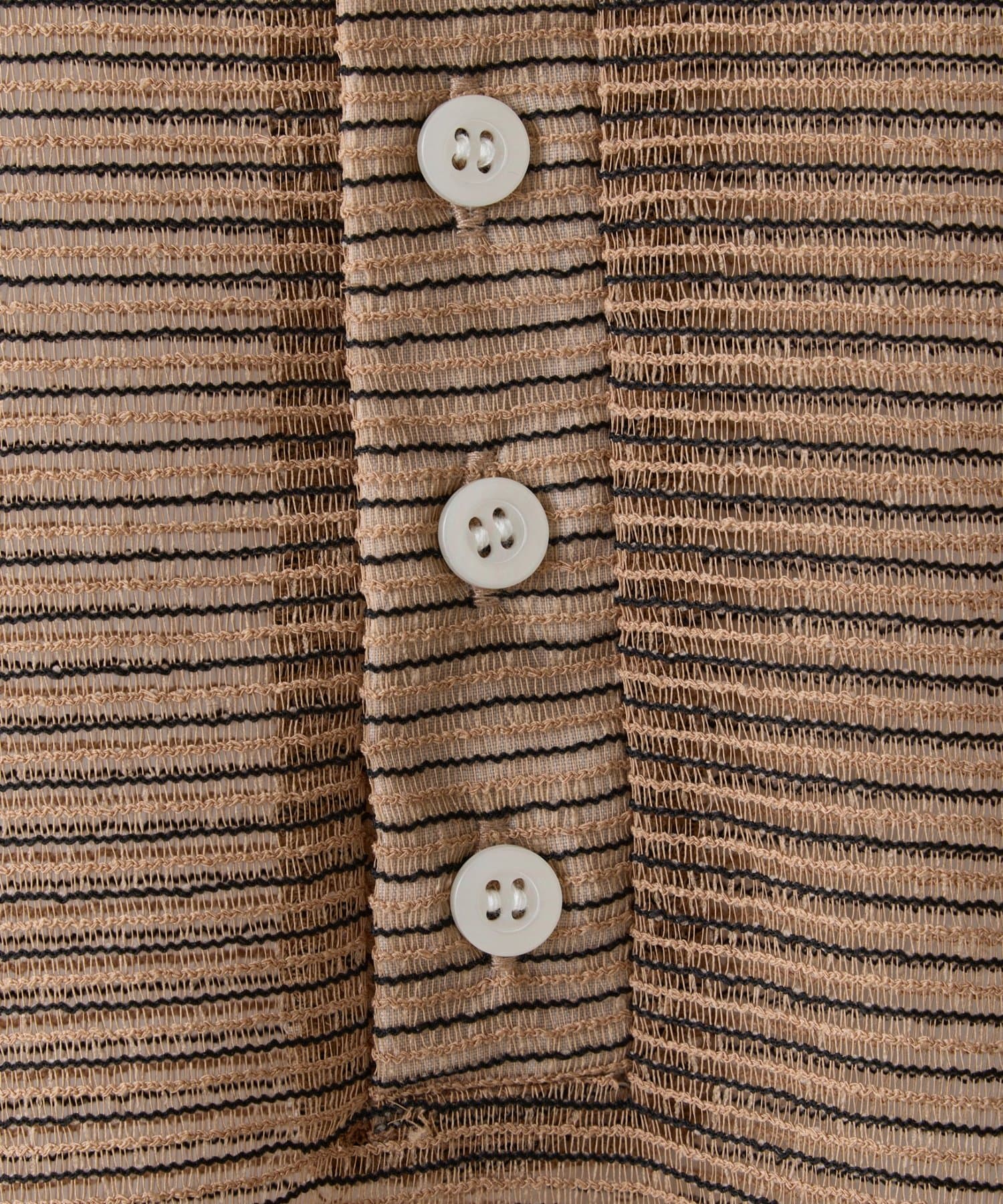 Kastane(カスタネ) 【WHIMSIC】シアーボーダーヘンリーネックプルオーバー