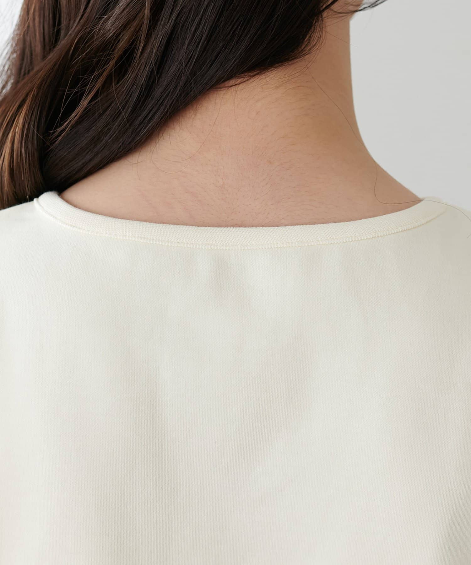 DISCOAT(ディスコート) 【WEB限定】前リボン半袖Tシャツ