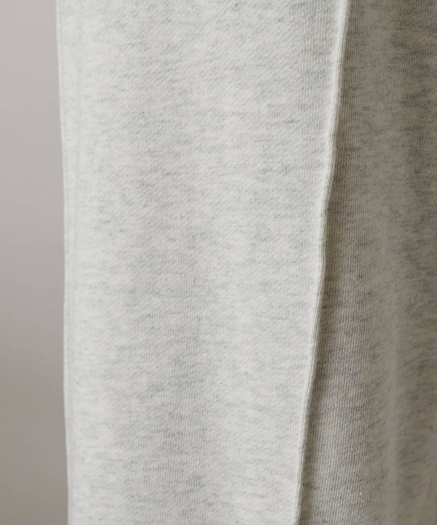 DISCOAT(ディスコート) 【WEB限定】裏毛センタープレスワイドパンツ