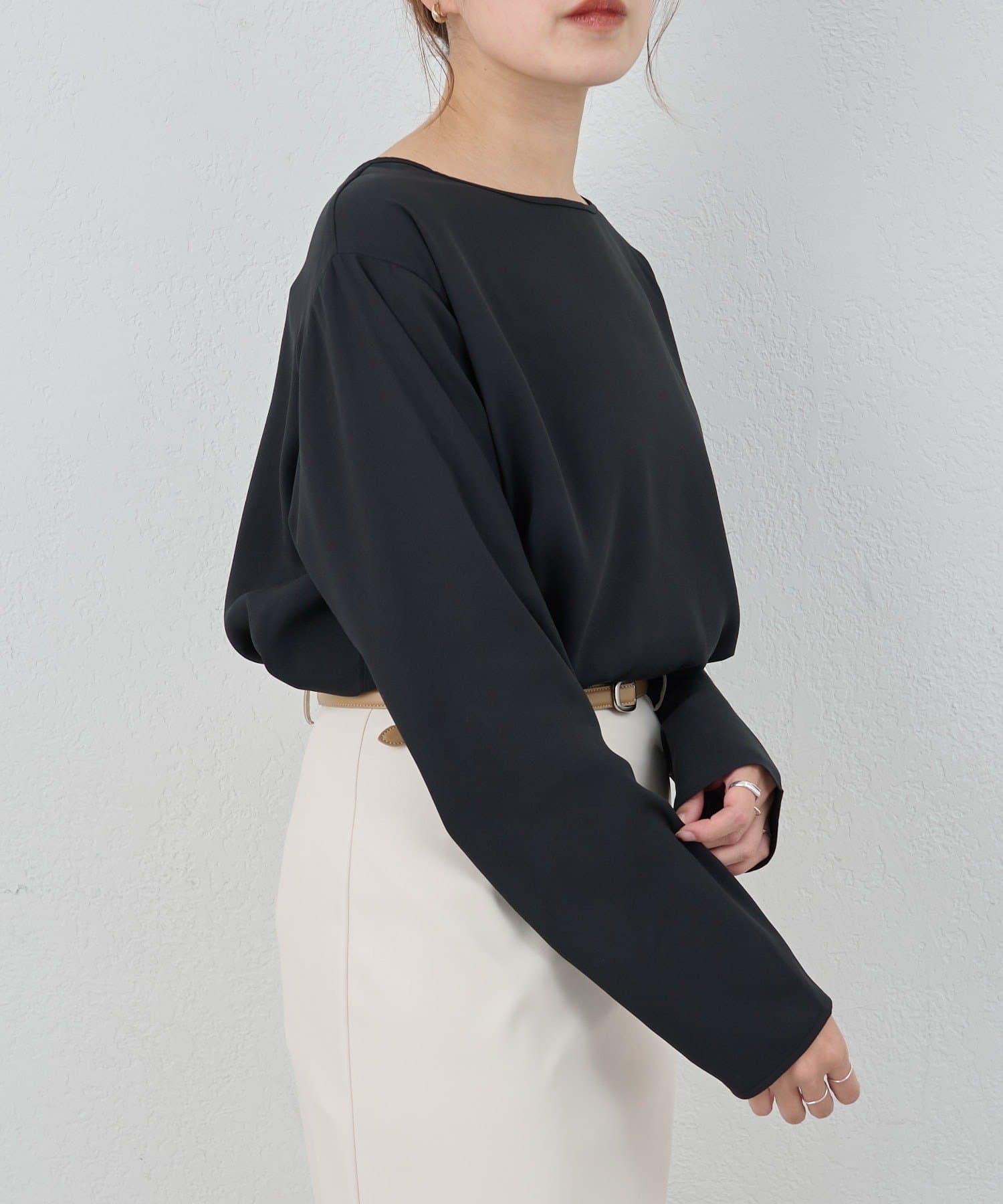 SHENERY(シーナリー) 【26SS予約】サイドスリットブラウス