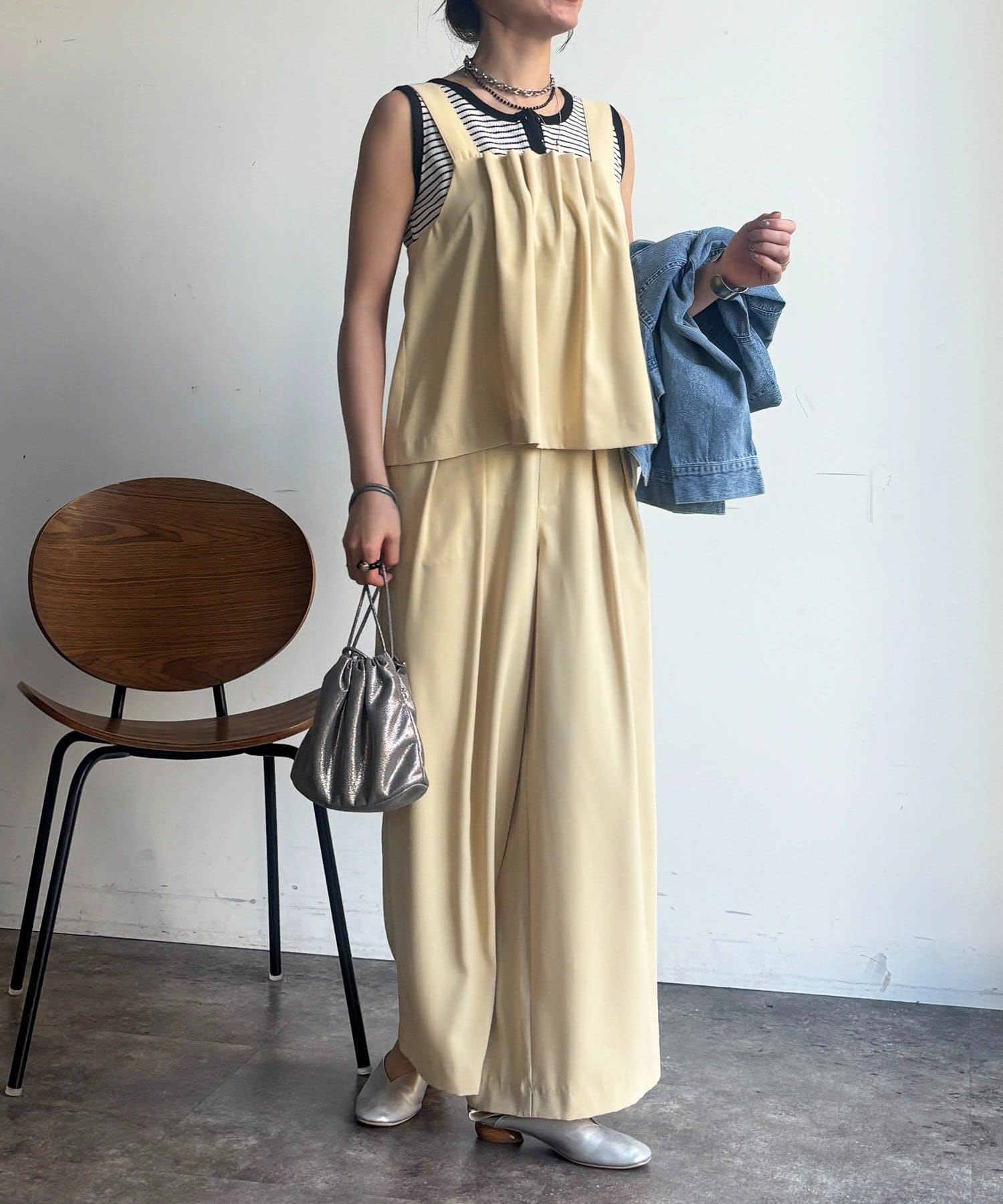 un dix cors(アンディコール) フロントタックジレセット