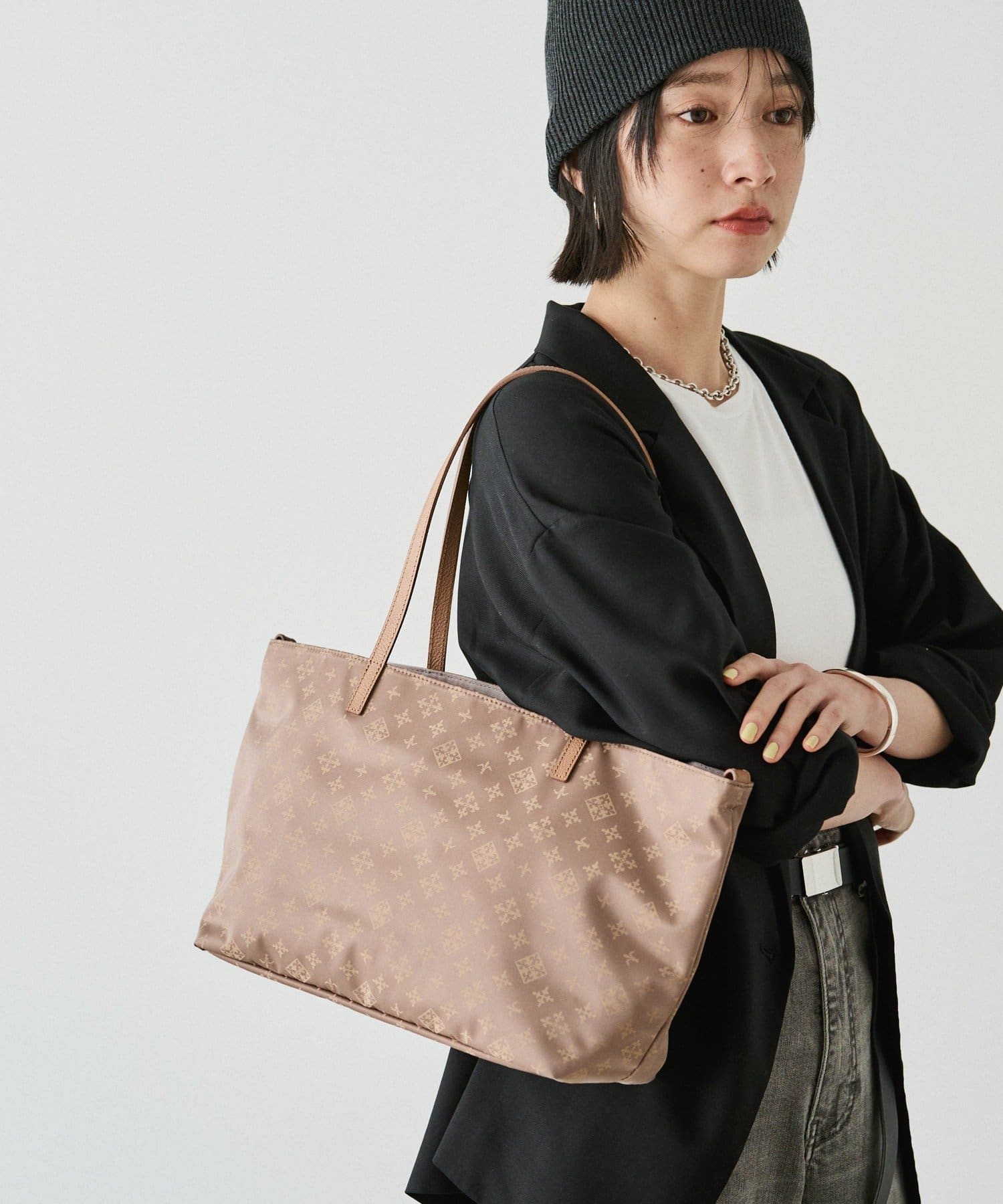 russet(ラシット) ナイロンジャガードセパレートトート