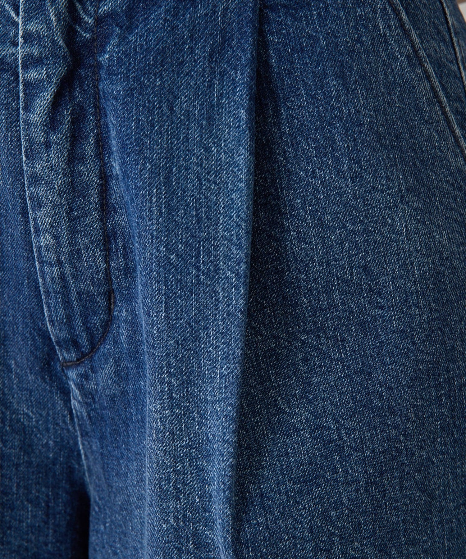 Whim Gazette(ウィム ガゼット) 【THE PAUSE】タックハーフパンツ