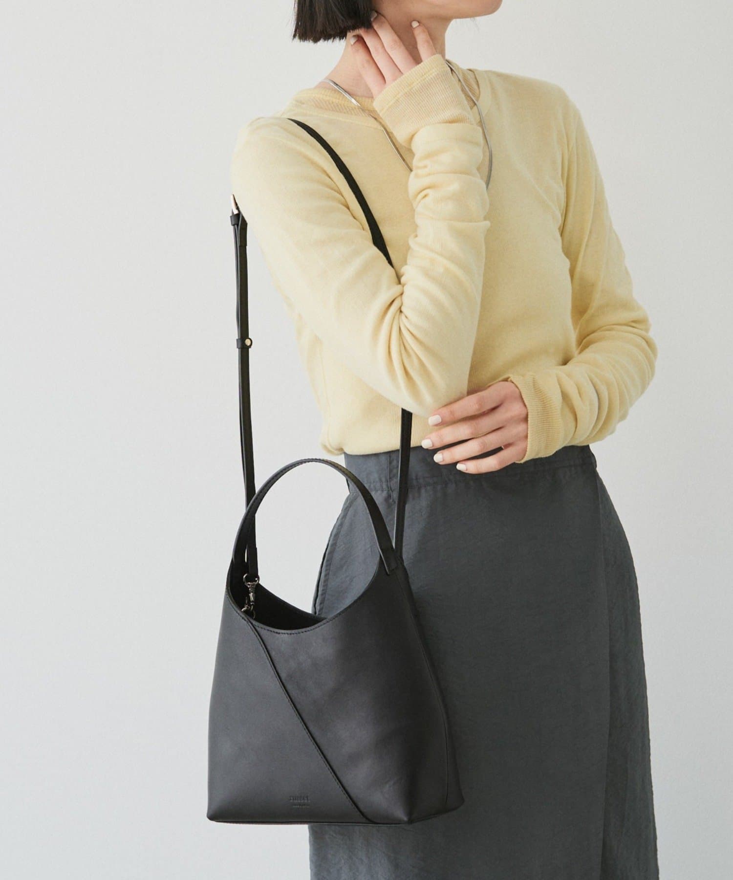 russet(ラシット) スムースレザー2WAYミニトートバッグ