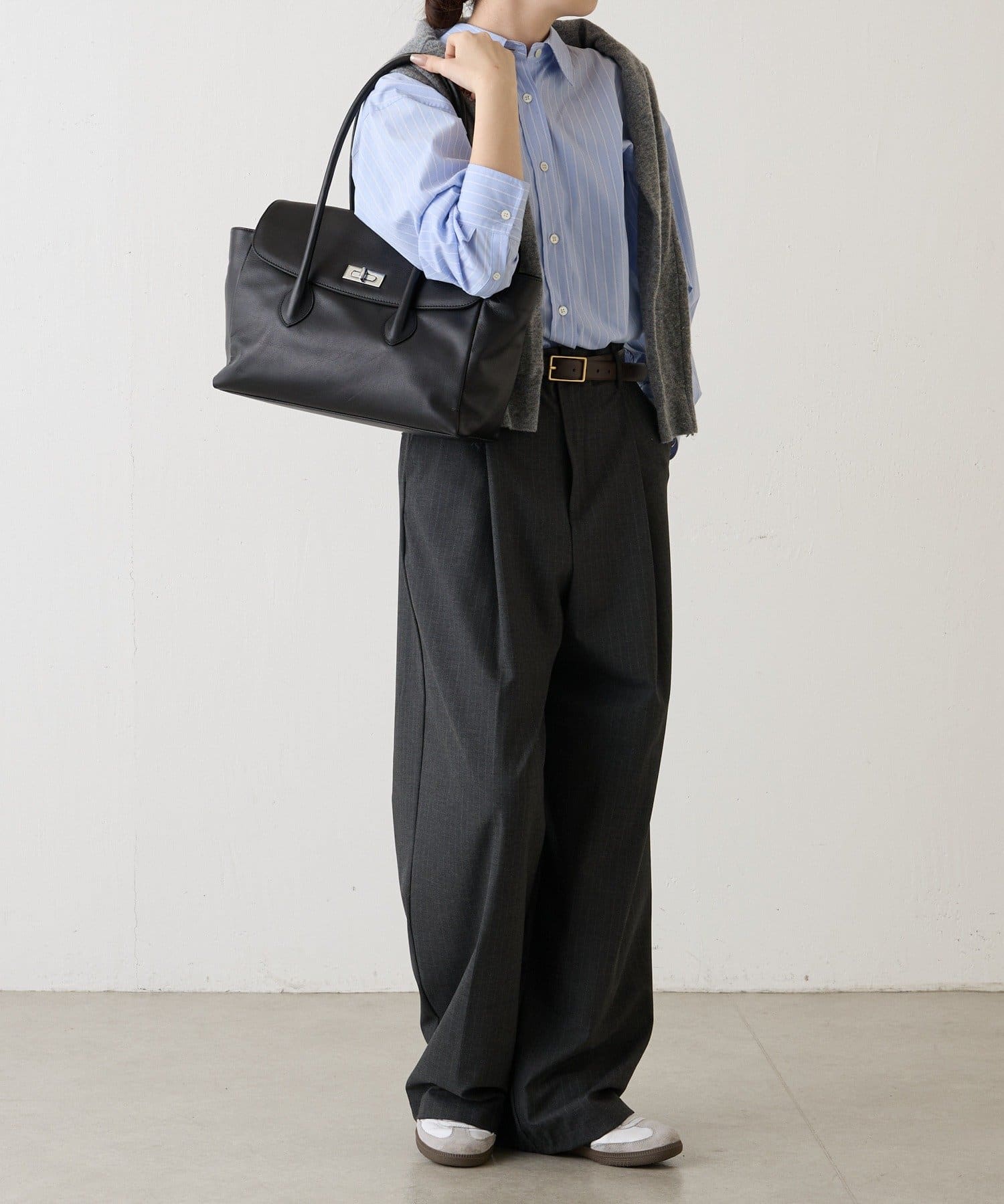 russet(ラシット) 《@__serako.r__企画》ソフトレザーフラップトートバッグ