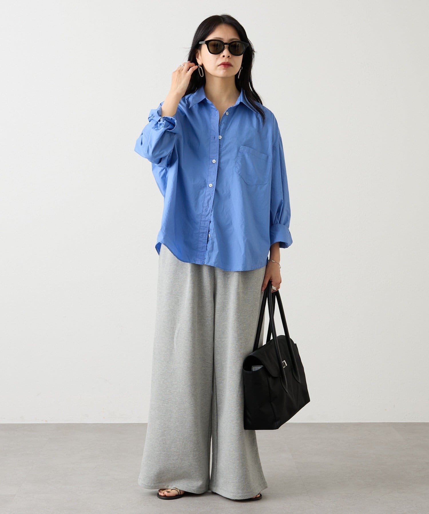 russet(ラシット) 《@__serako.r__企画》クラウズナイロンフラップトートバッグ