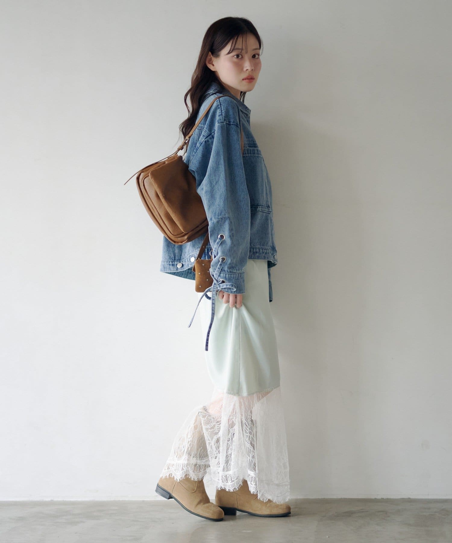 Kastane(カスタネ) 【2.15(日)0:00発売】スタッズポーチ&ワンショルバッグ