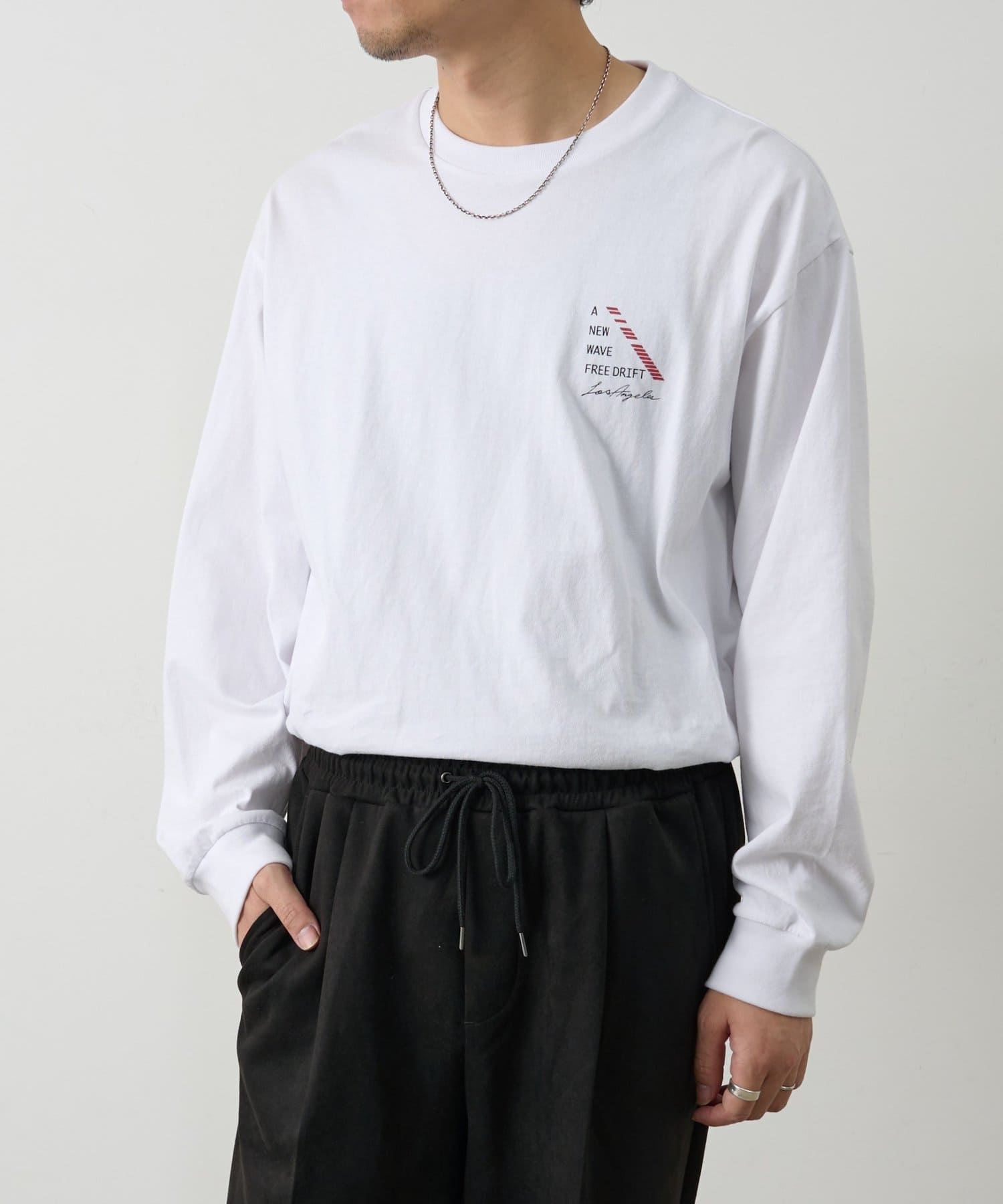 COLONY 2139(コロニー トゥーワンスリーナイン) NEWWAVE ワンポイントプリントロンT