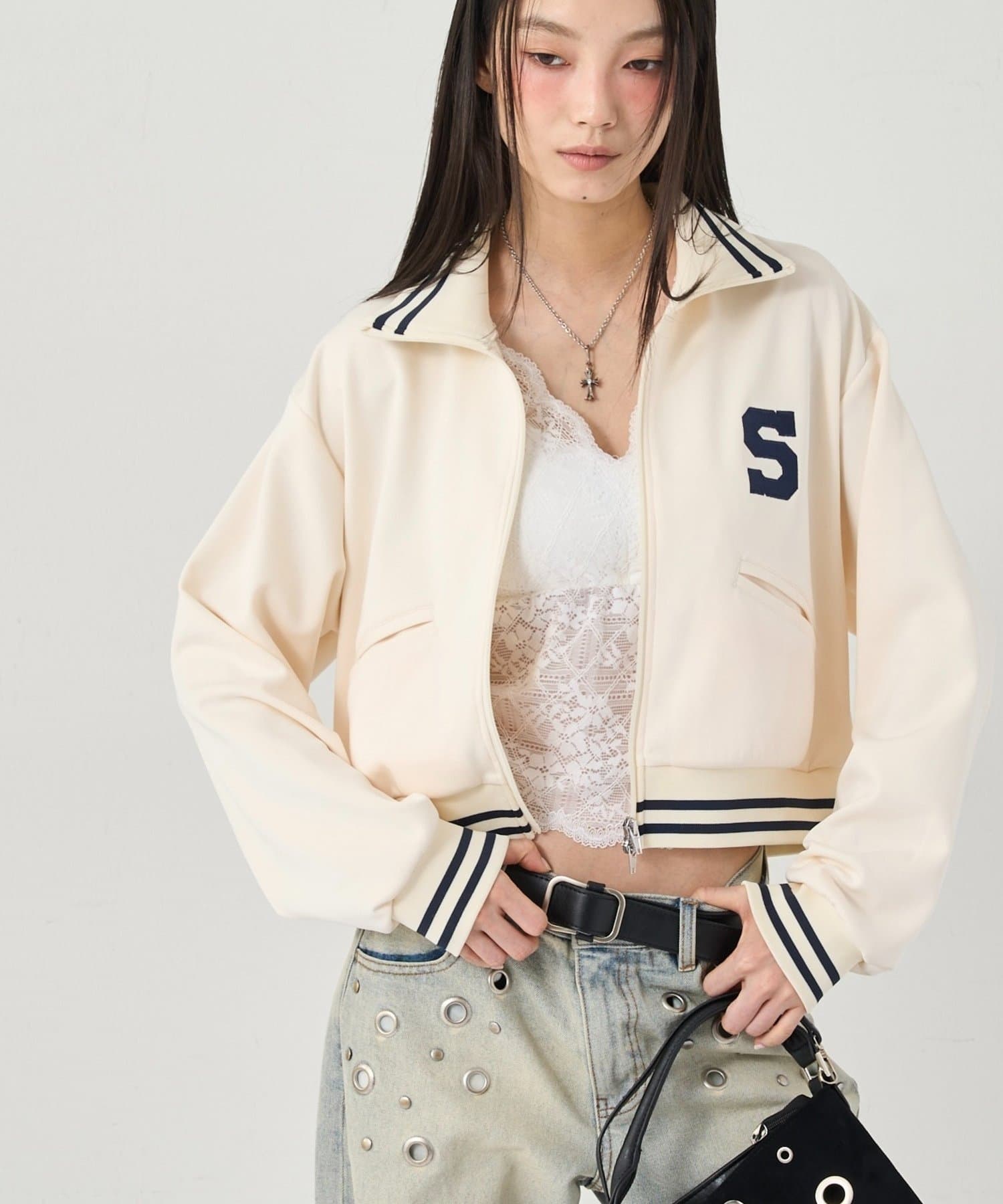 WHO’S WHO gallery(フーズフーギャラリー) S LOGO COMPACT STAND JERSEY