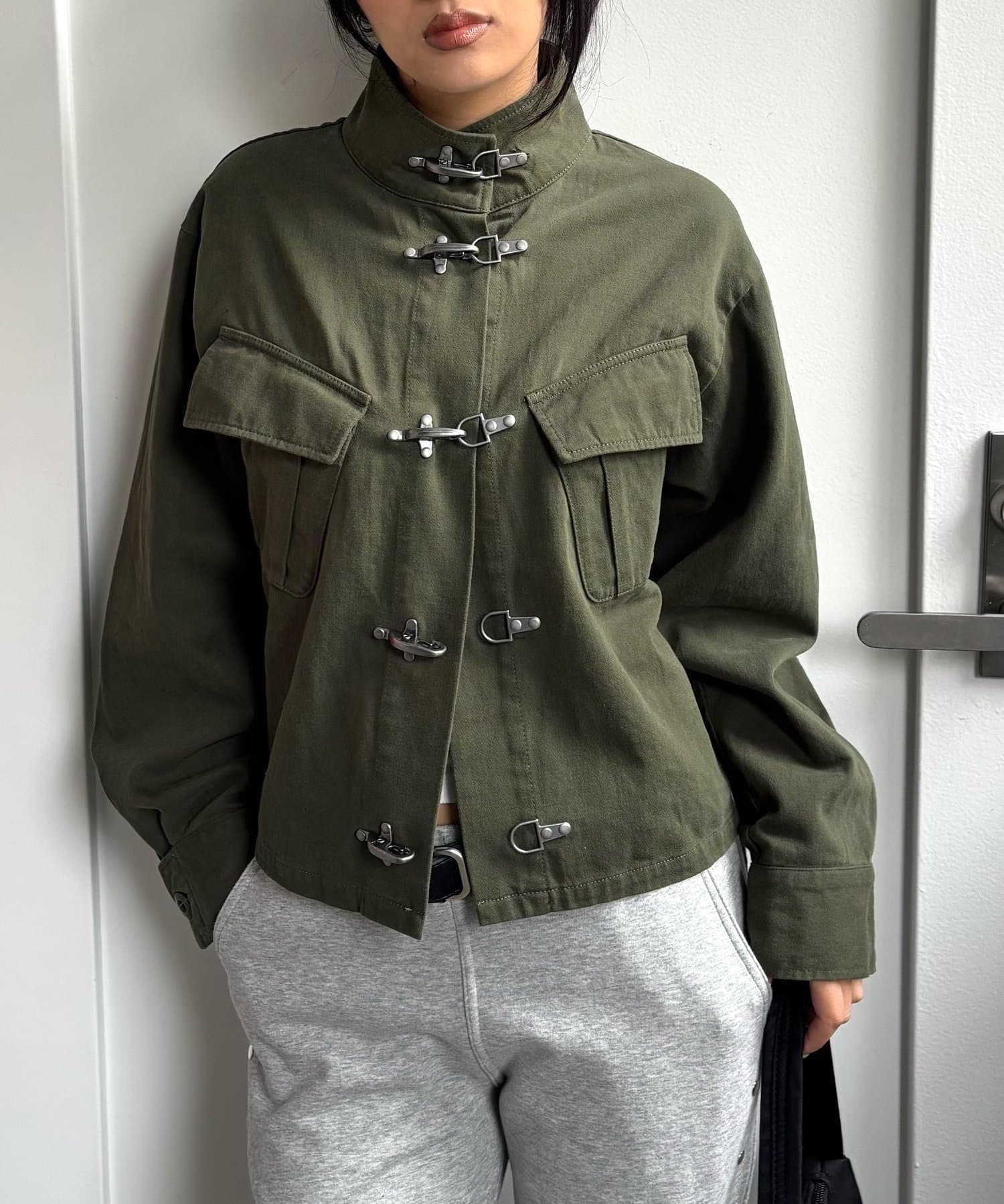 WHO’S WHO gallery(フーズフーギャラリー) FIREMAN MILITARY SHIRT JACKET