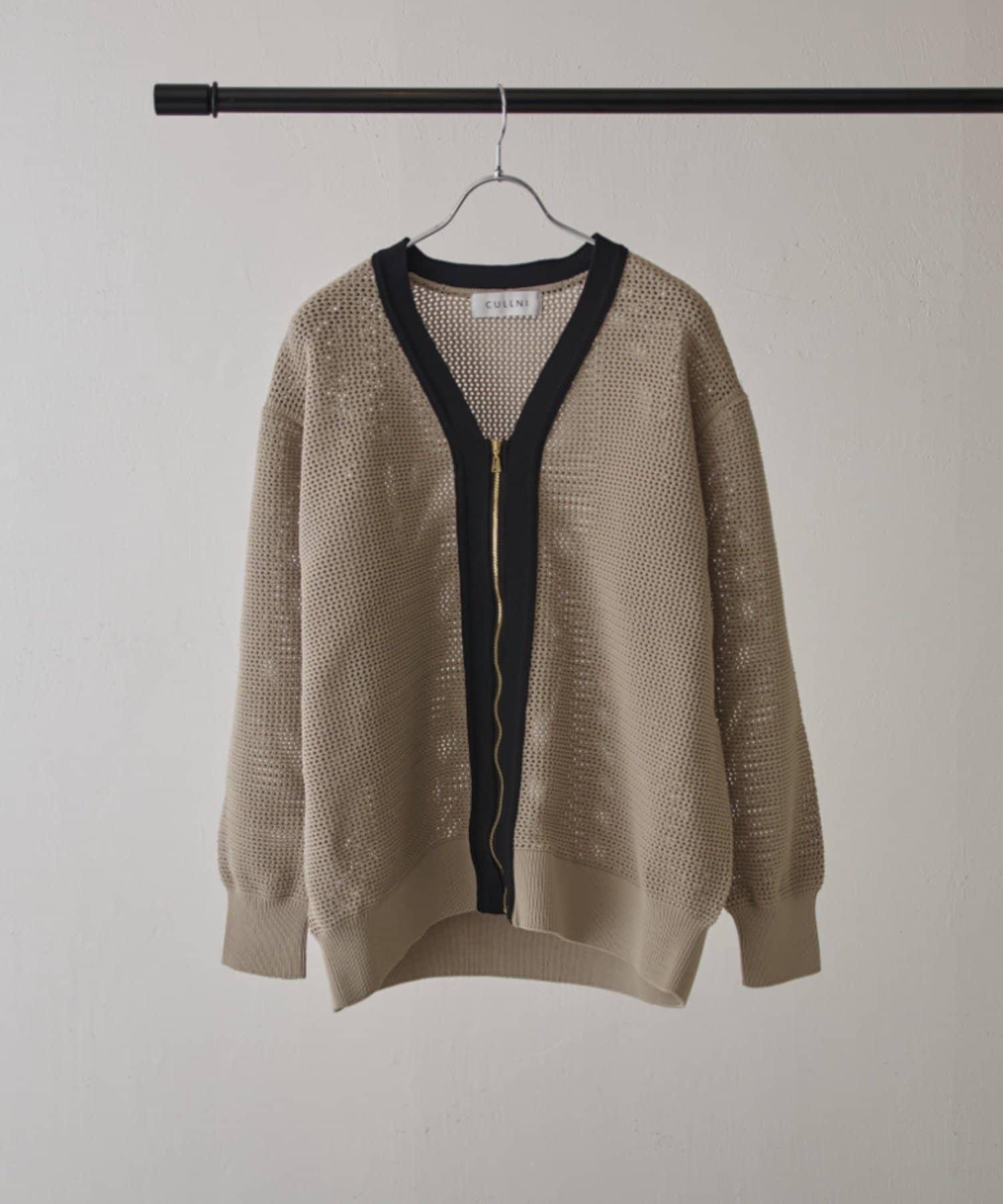 Lui's(ルイス) 【CULLNI exclusive for Lui's】ZIPカーディガン