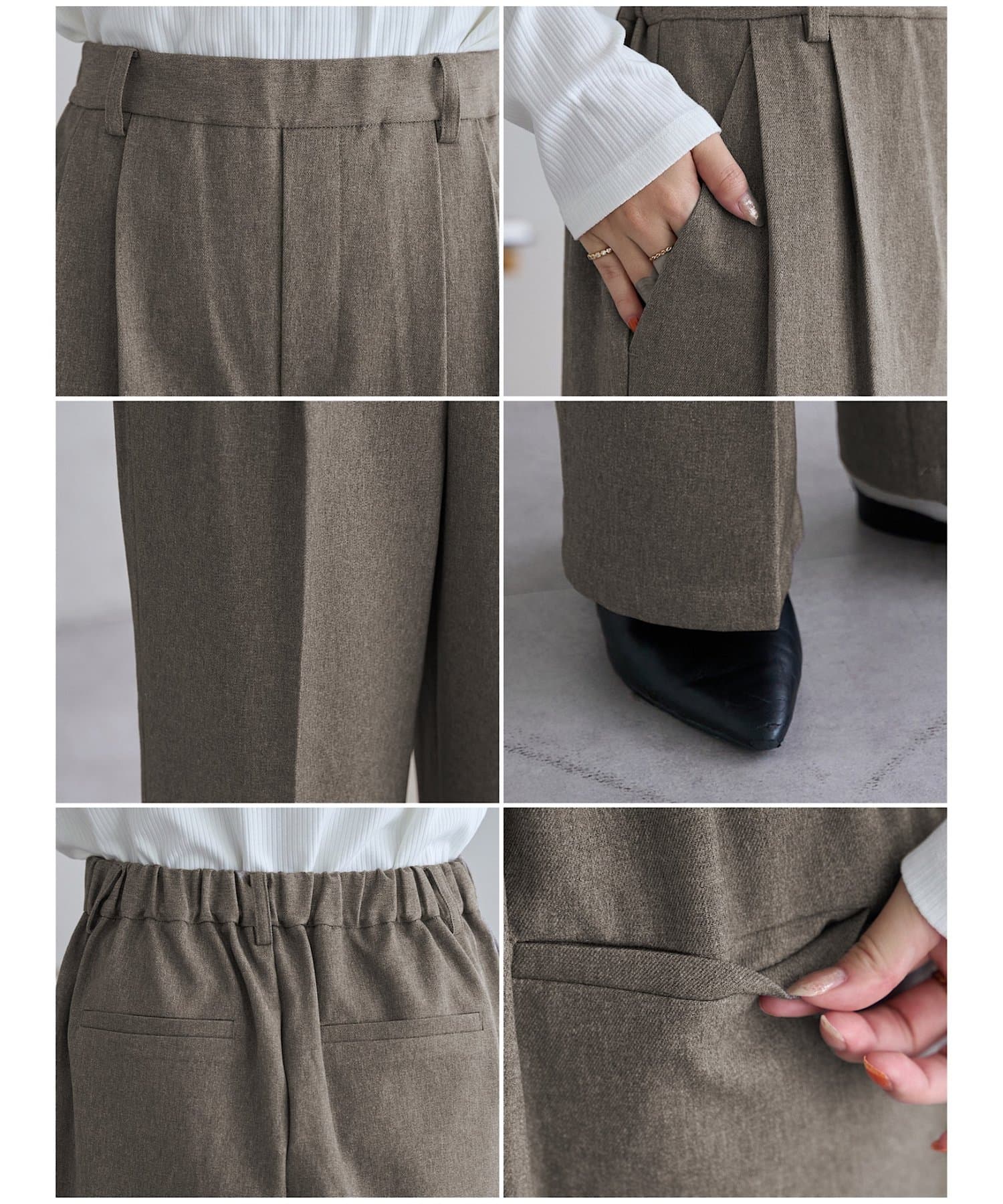 DISCOAT(ディスコート) 【新色追加!/WEB限定】ロンT付深Vベストセットアップ