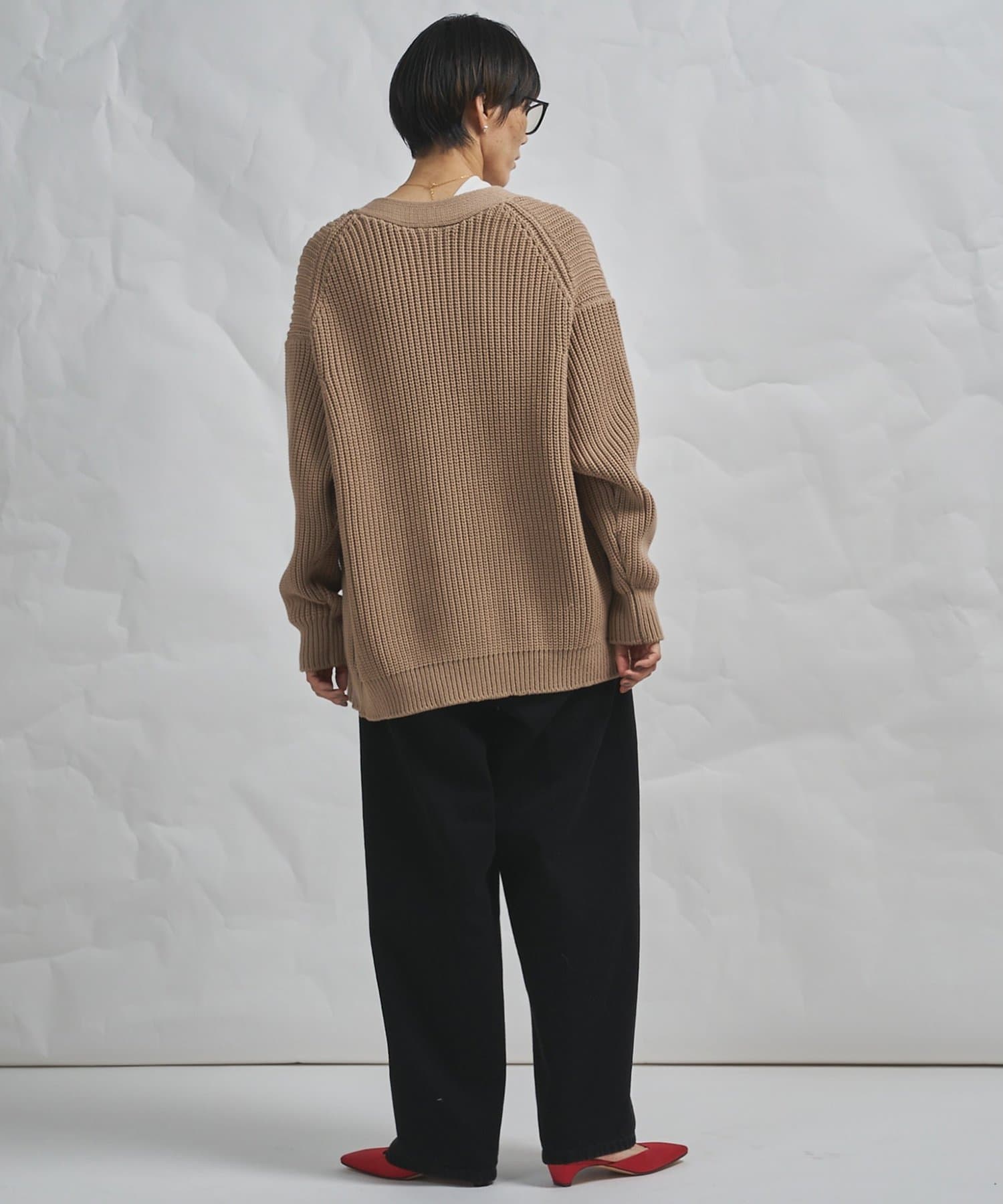 Whim Gazette(ウィム ガゼット) 【GEMINI】片畔カーディガン