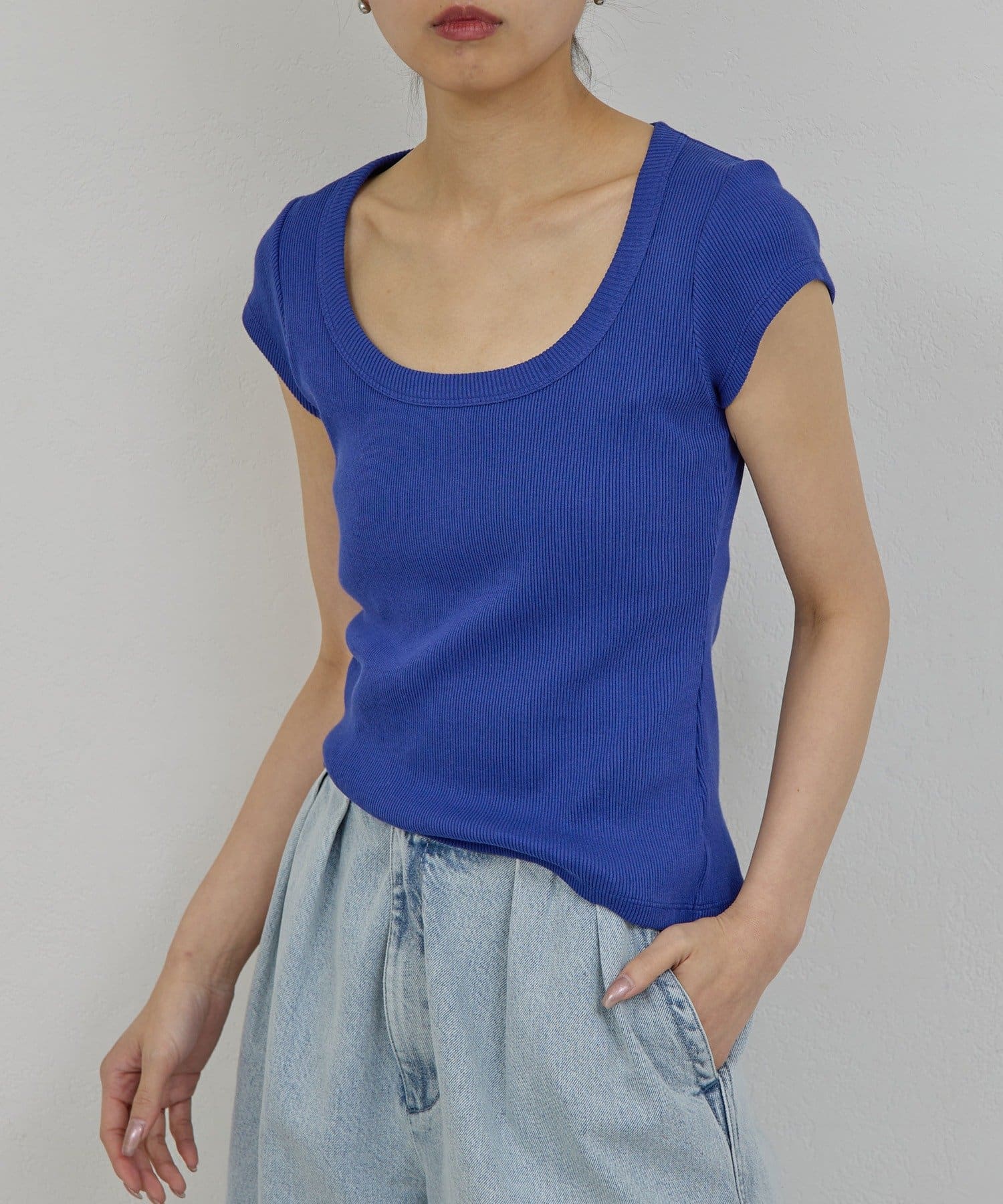 GALLARDAGALANTE(ガリャルダガランテ) 【PEAS】コットンシルクチビTee