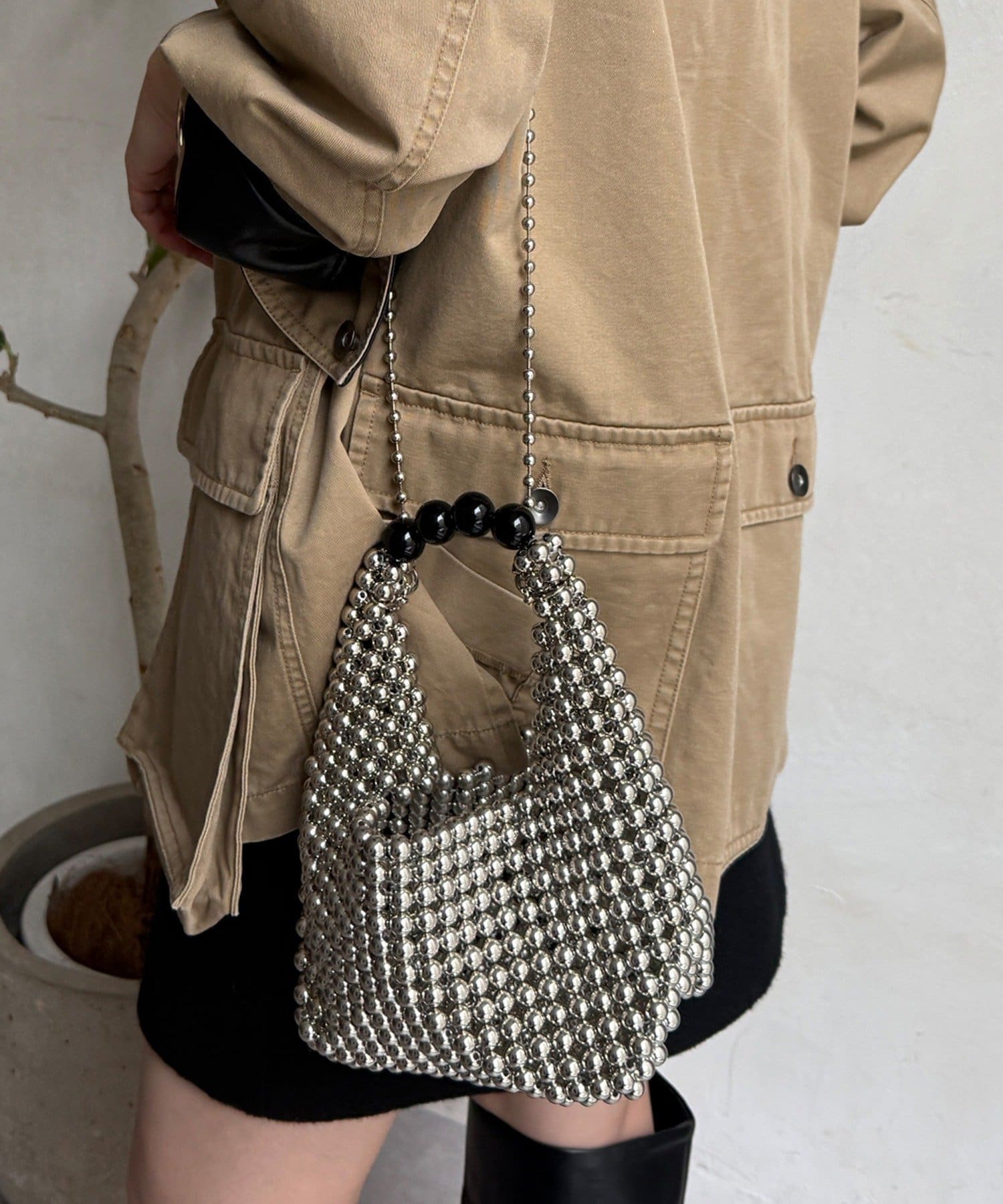 DouDou】メタルビーズバッグ | OUTLET(アウトレット)レディース | PAL