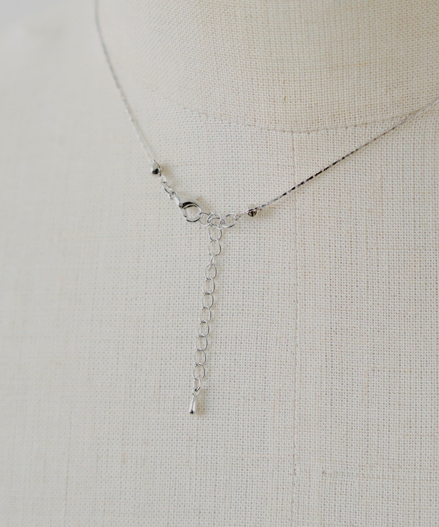 OUTLET(アウトレット) 【Chico】パール付きチェーンネックレス