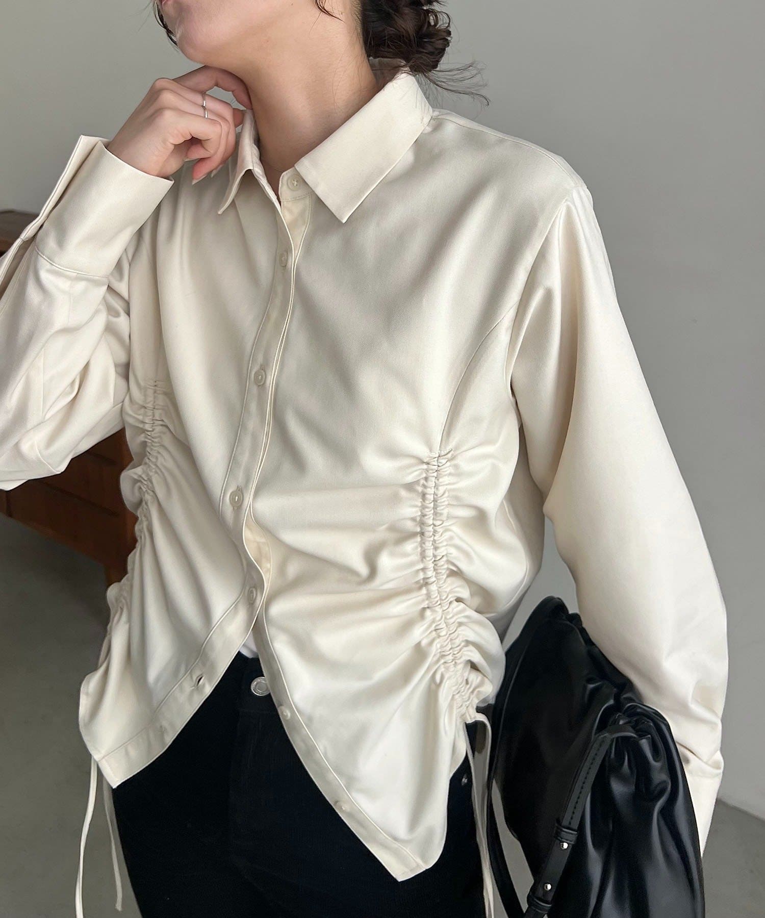 OUTLET(アウトレット) 【CAPRICIEUX LE'MAGE】ドロストシャツ