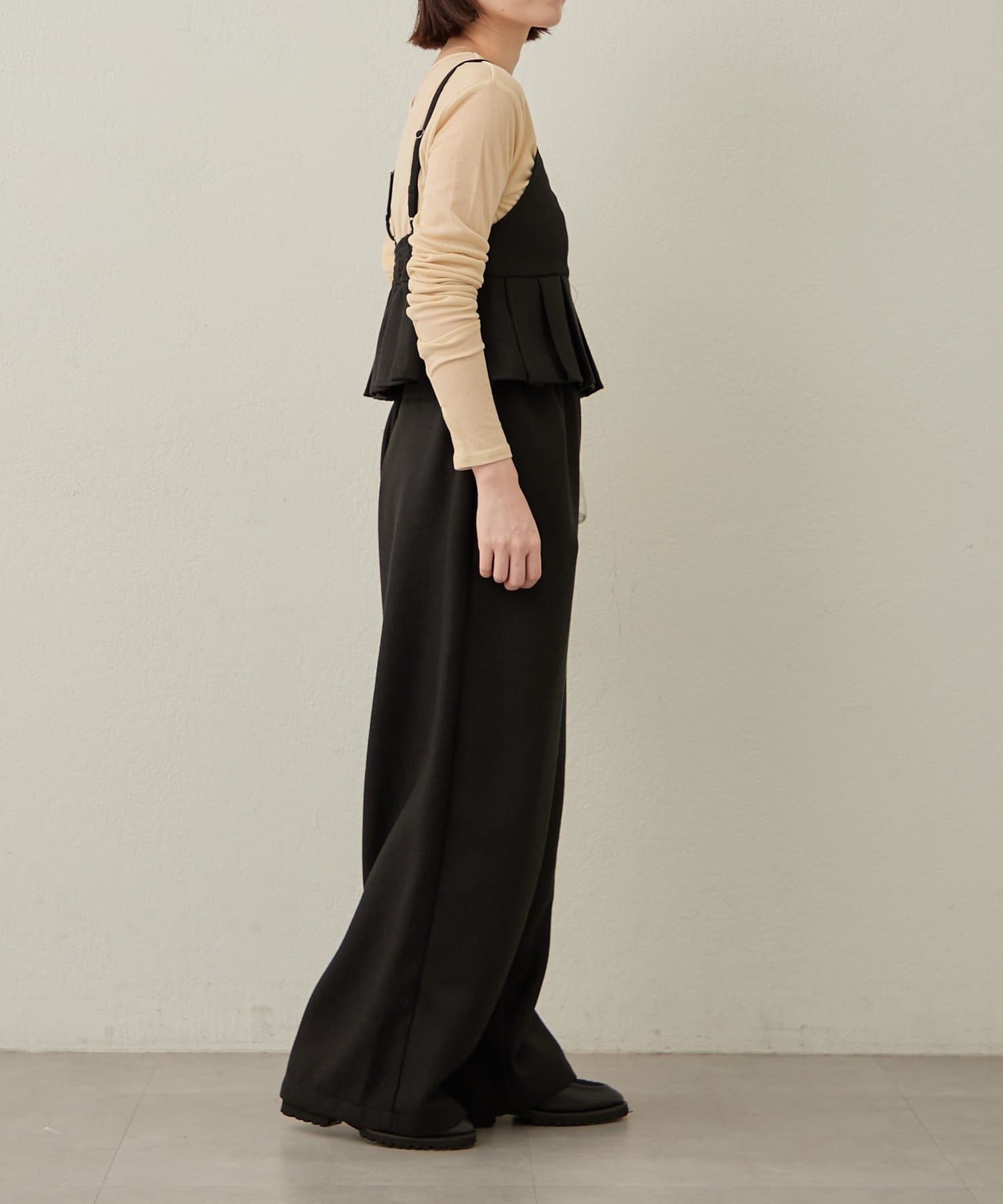 OUTLET(アウトレット) 【Omekashi】ツイードイージーパンツ