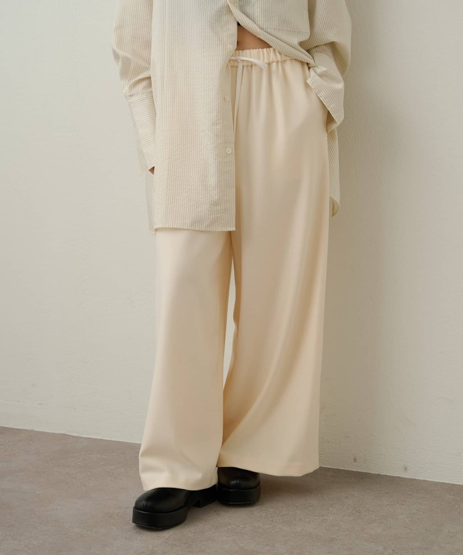 OUTLET(アウトレット) 【Omekashi】コスミカルウォームイージーパンツ