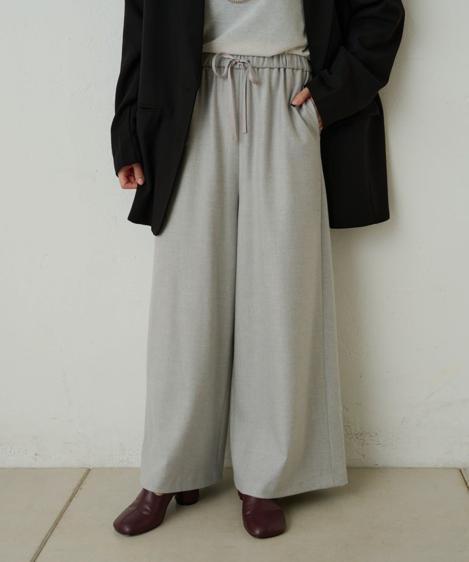 OUTLET(アウトレット) 【Omekashi】コスミカルウォームイージーパンツ