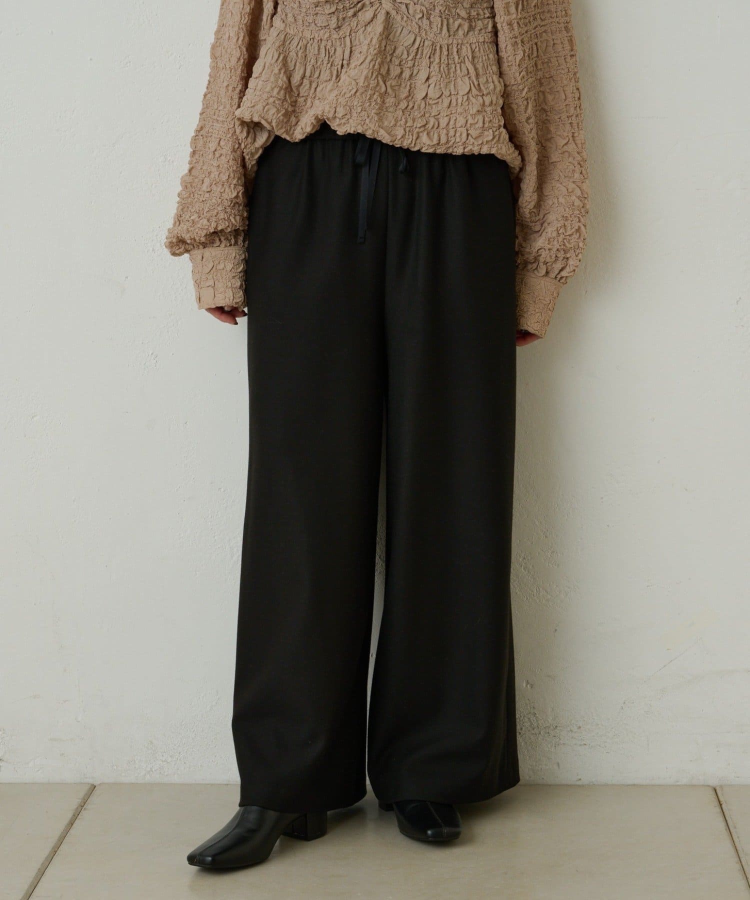 OUTLET(アウトレット) 【Omekashi】コスミカルウォームイージーパンツ