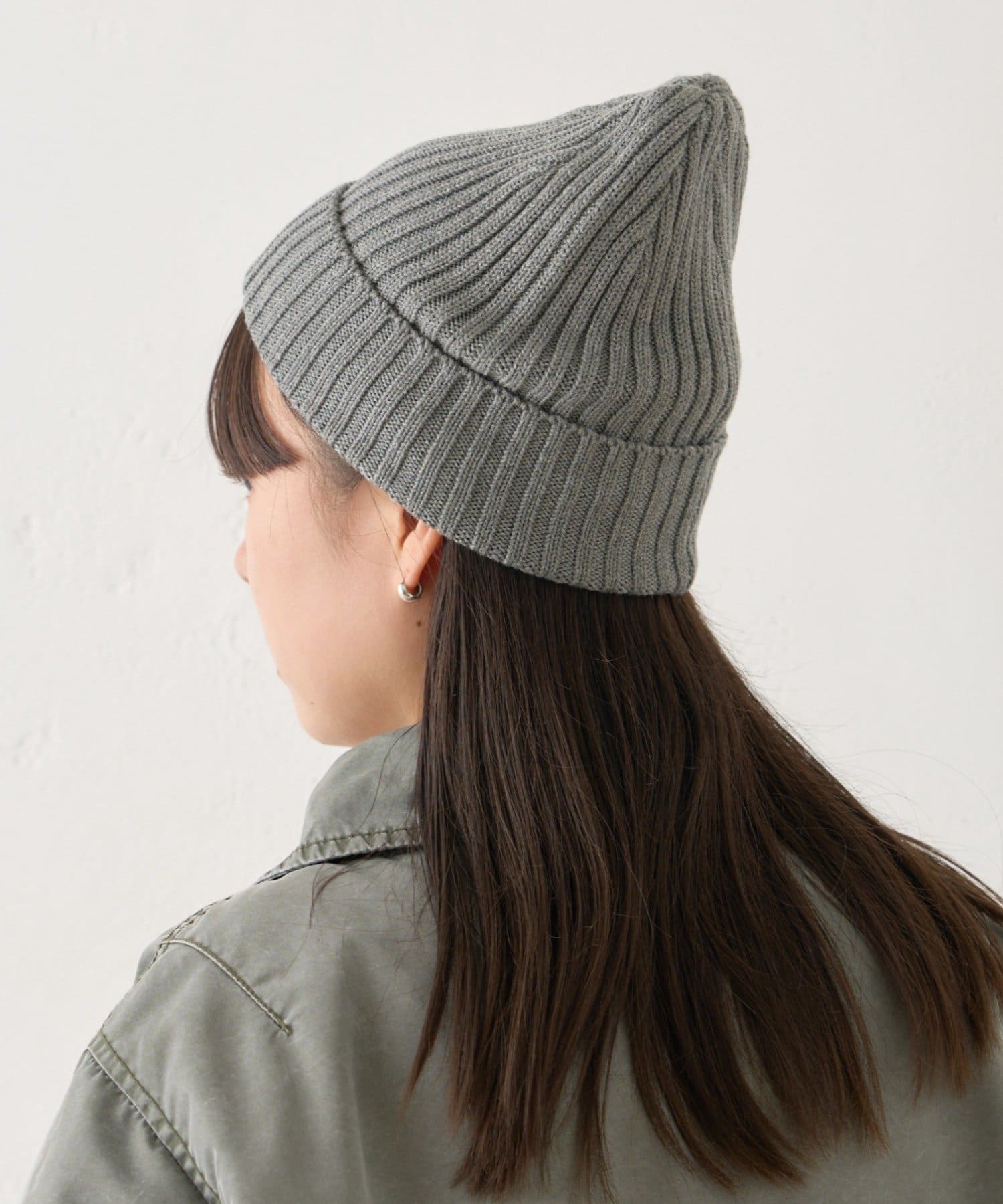 OUTLET(アウトレット) 【Kastane】リブニットキャップ