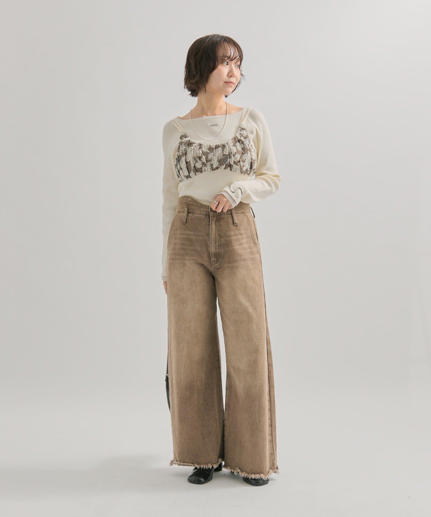 OUTLET(アウトレット) 【mystic】ヴィンテージライク ビスチェ