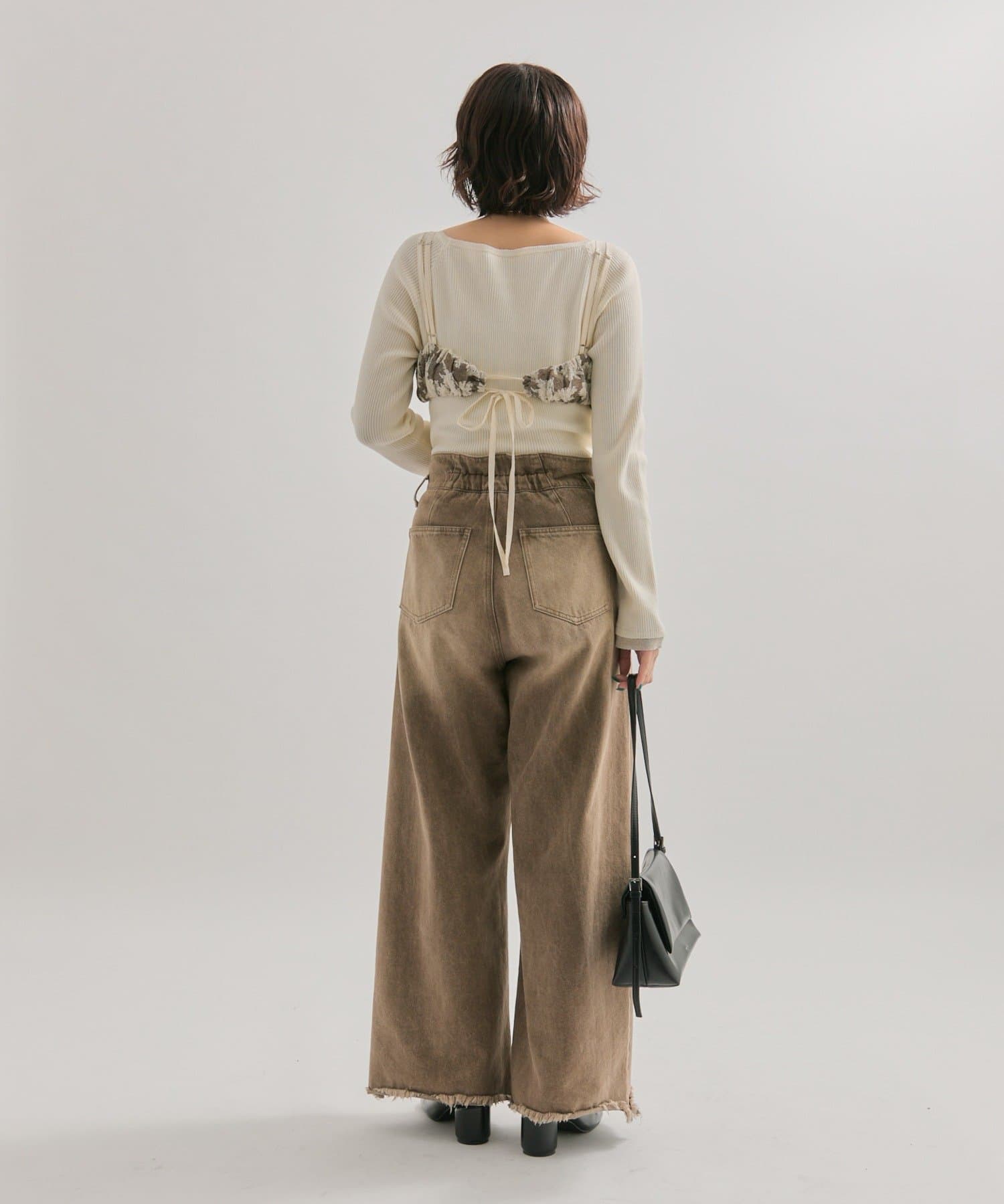 OUTLET(アウトレット) 【mystic】ヴィンテージライク ビスチェ