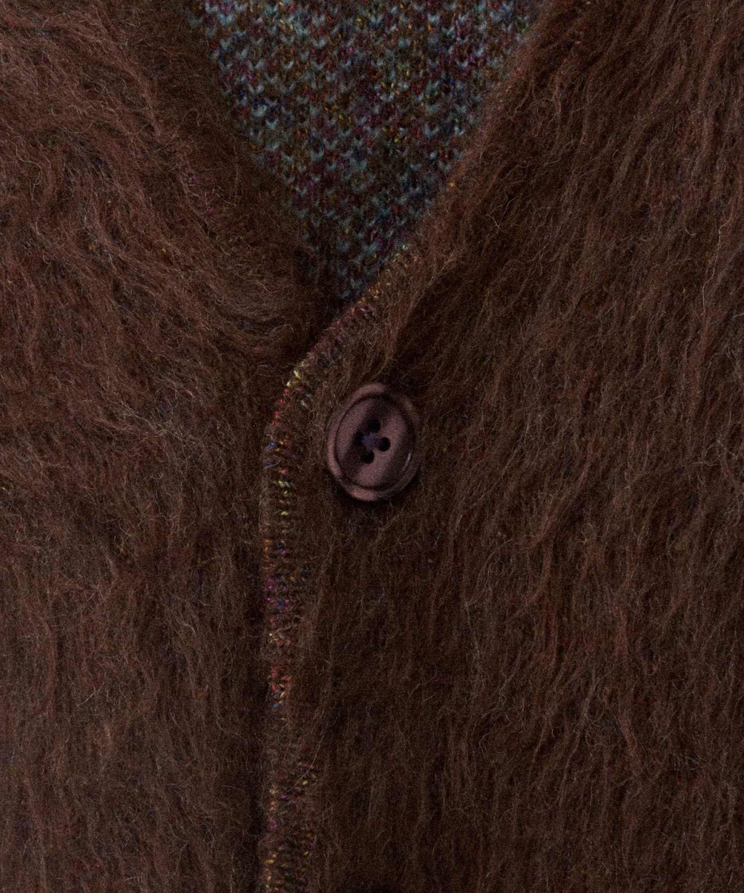 OUTLET(アウトレット) 【Kastane】シャギーニットカーディガン