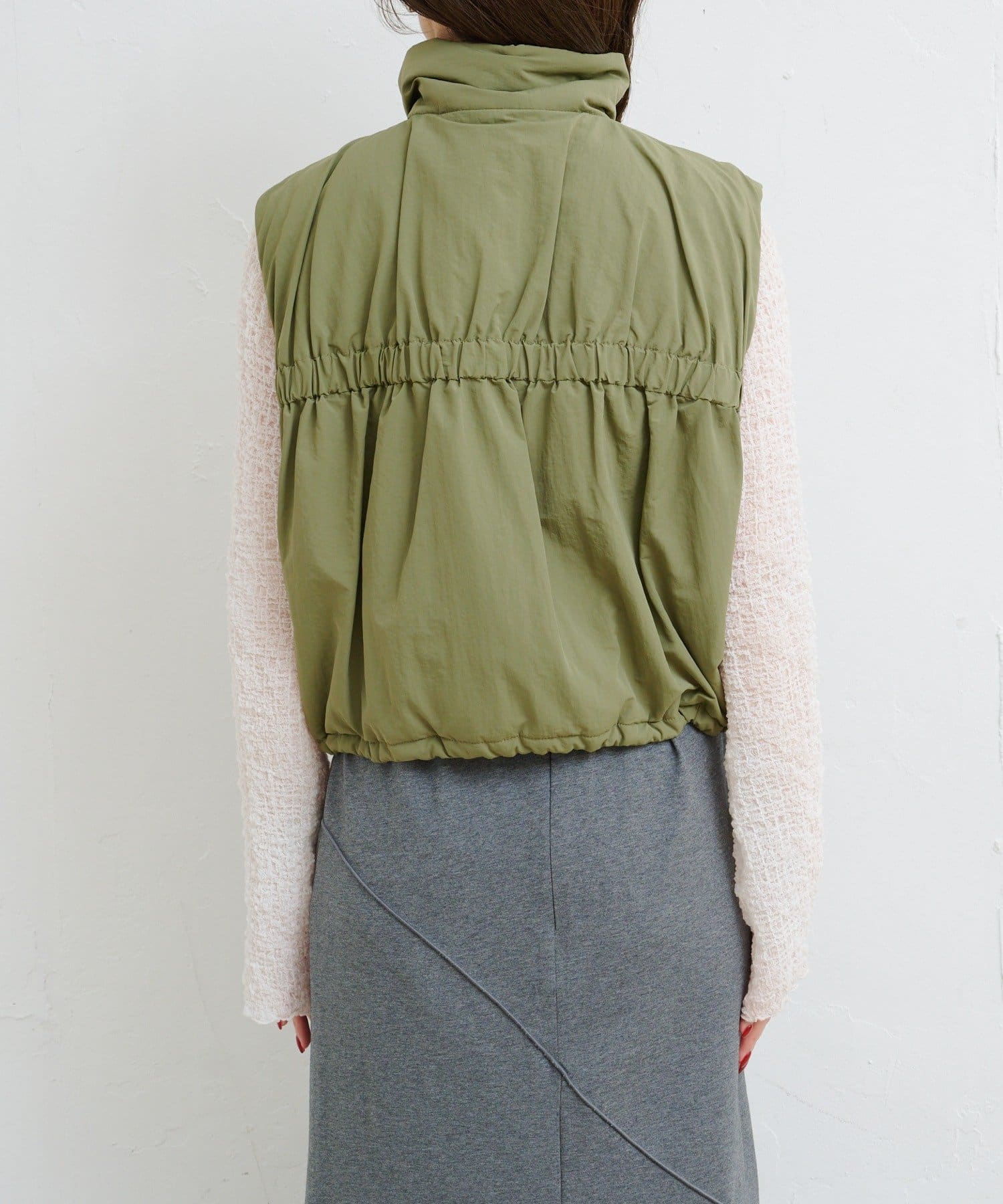 OUTLET(アウトレット) 【Kastane】B ナイロン中綿ベスト