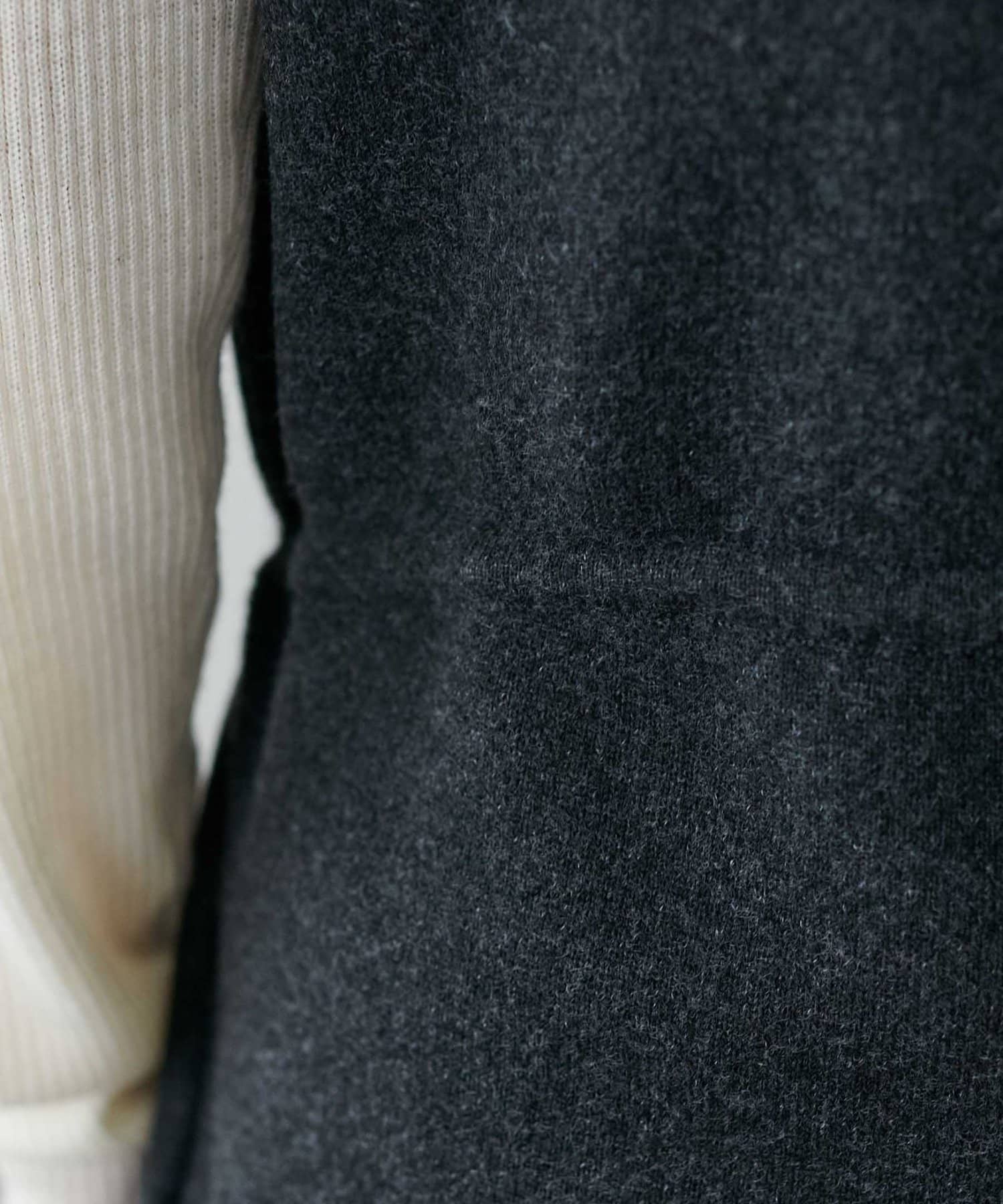 OUTLET(アウトレット) 【Discoat】総針ニットサロペット