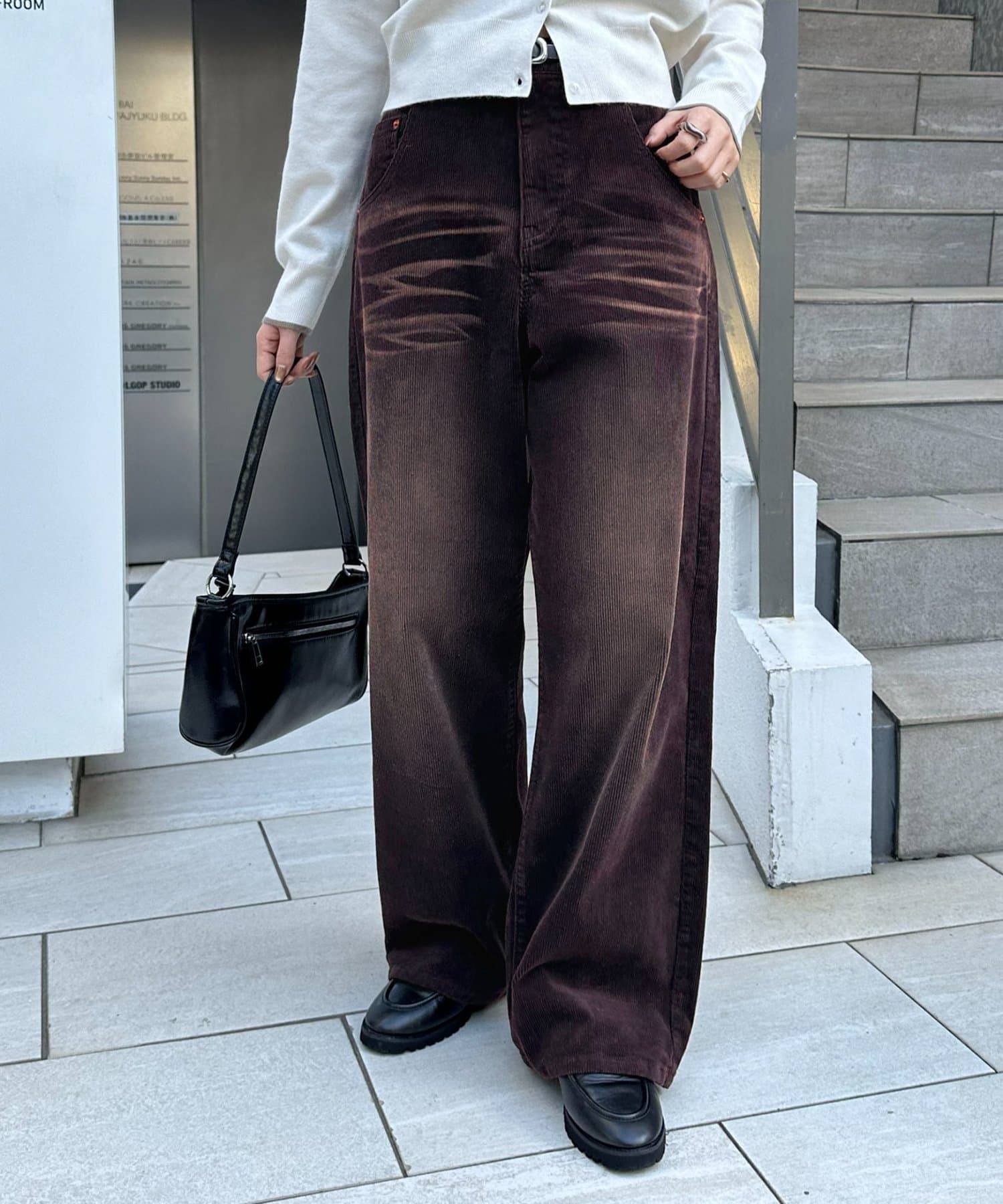 OUTLET(アウトレット) 【Discoat】コールオーバーダイワイドパンツ