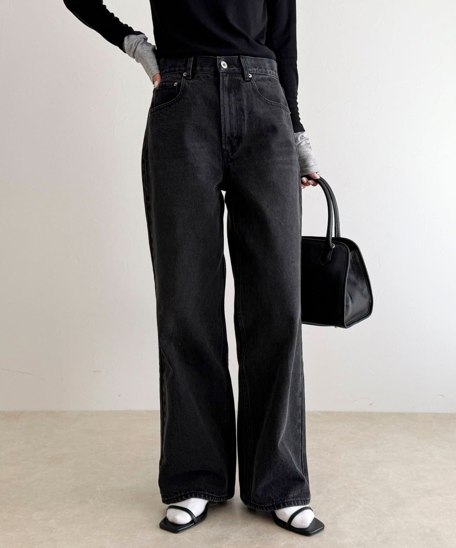 FREDY & GLOSTER(フレディ アンド グロスター) 【@sora_522m企画】BASIC STRAIGHT DENIM