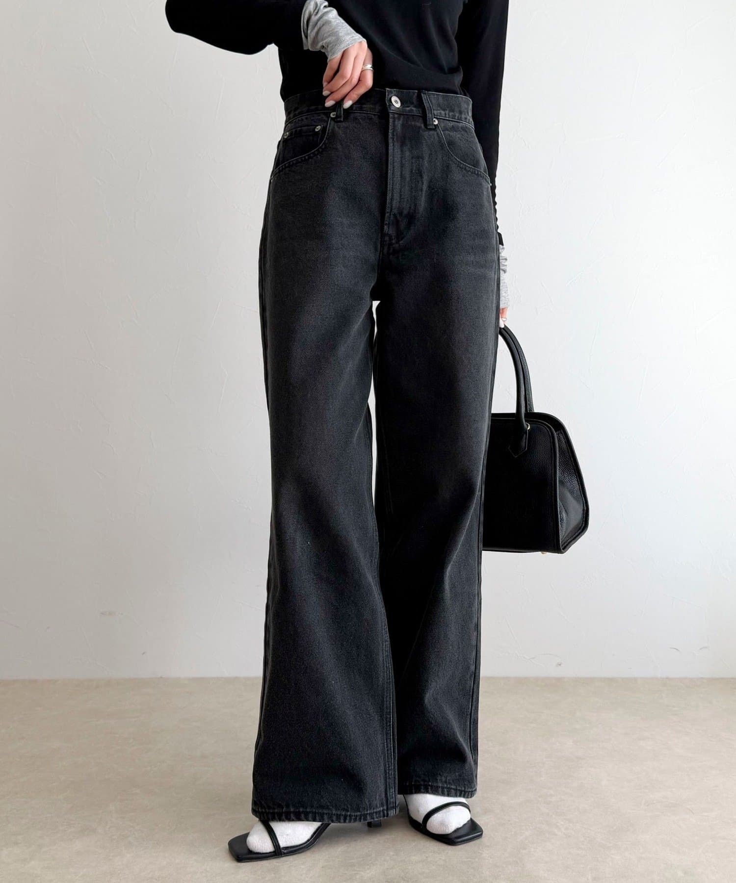 FREDY & GLOSTER(フレディ アンド グロスター) 【@sora_522m企画】BASIC STRAIGHT DENIM