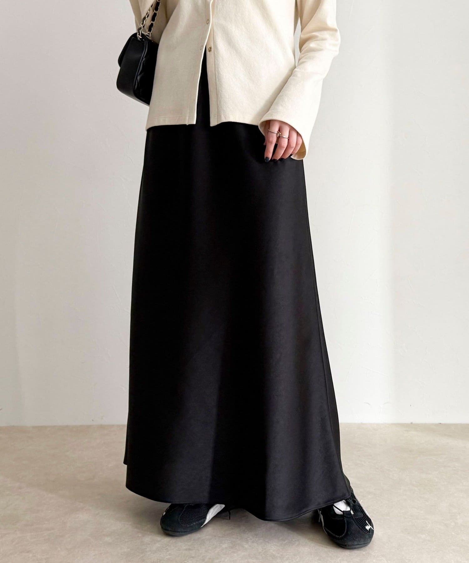 FREDY & GLOSTER(フレディ アンド グロスター) ヘビーサテンバイアススカート