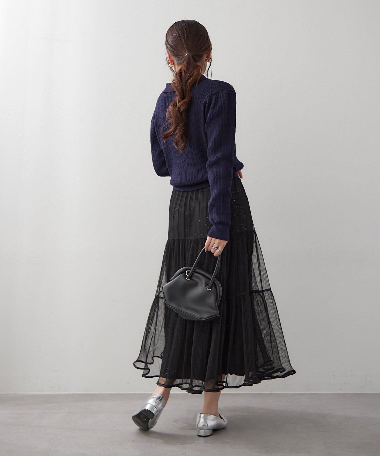 Remind me and forever(リマインドミーアンドフォーエバー) 【2026SS】キラキララメチュールスカート