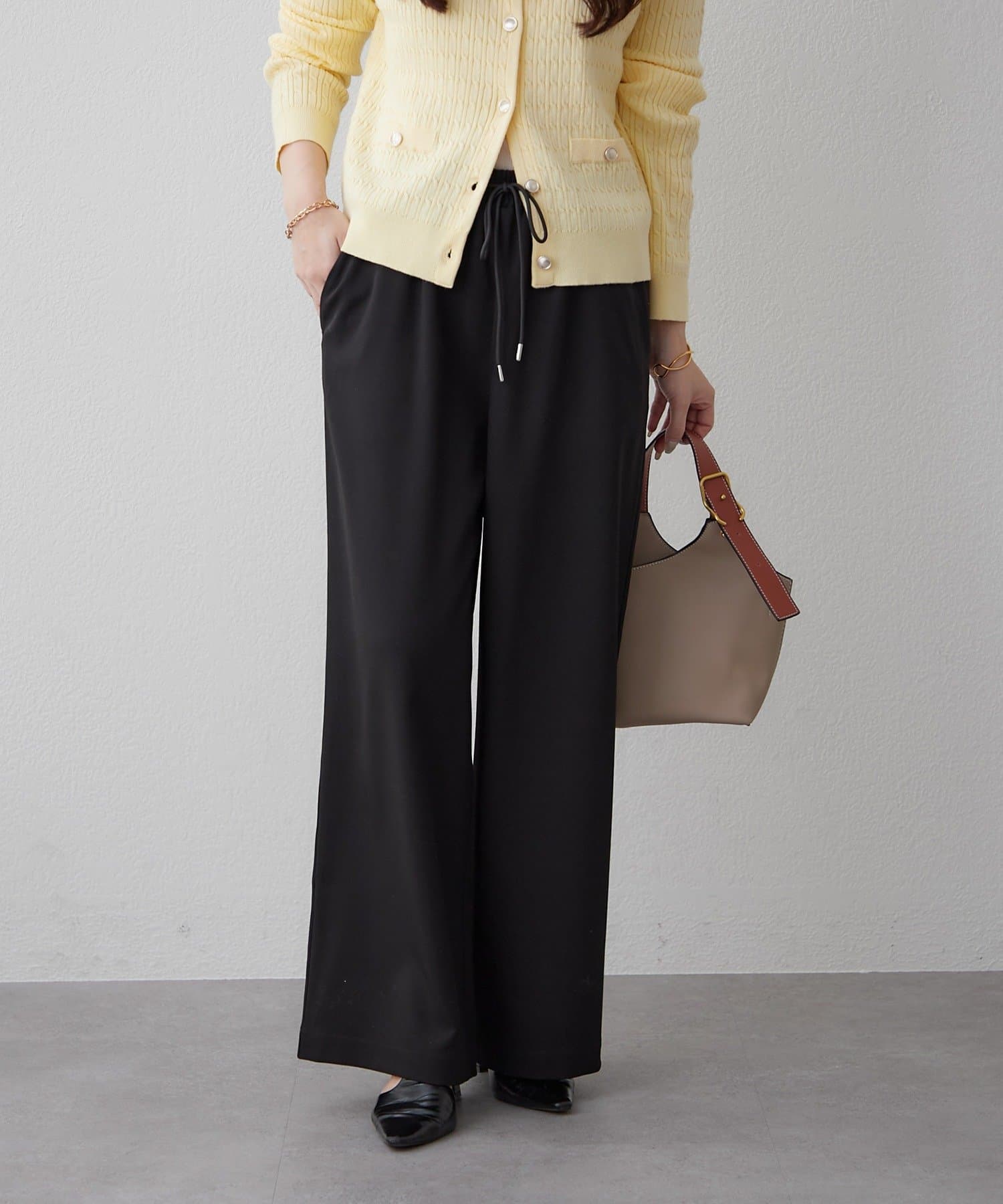 Remind me and forever(リマインドミーアンドフォーエバー) らくちんな着心地、リラックスイージーワイドパンツ