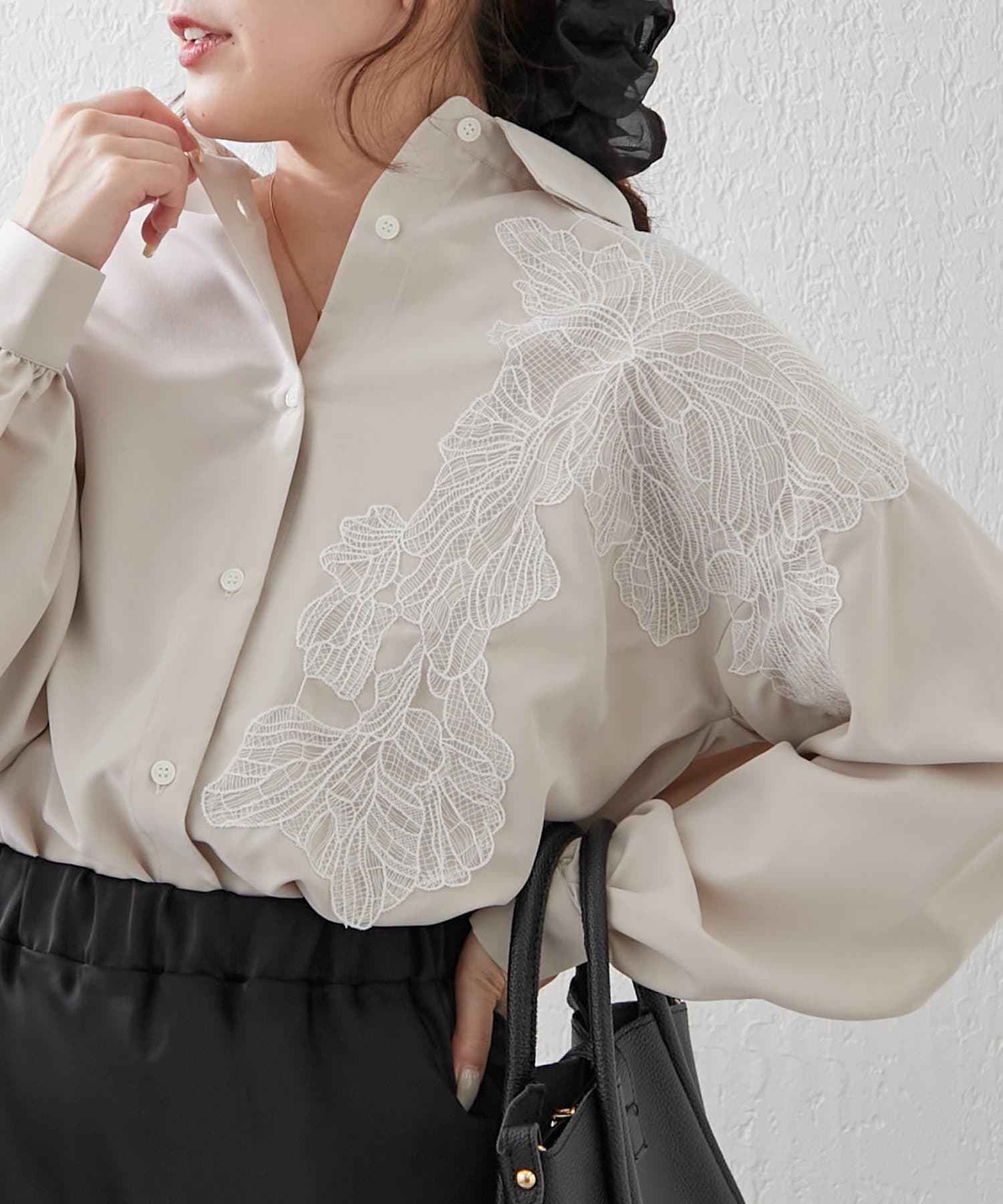 Remind me and forever(リマインドミーアンドフォーエバー) 【2026SS】肩レースアソートシャツ