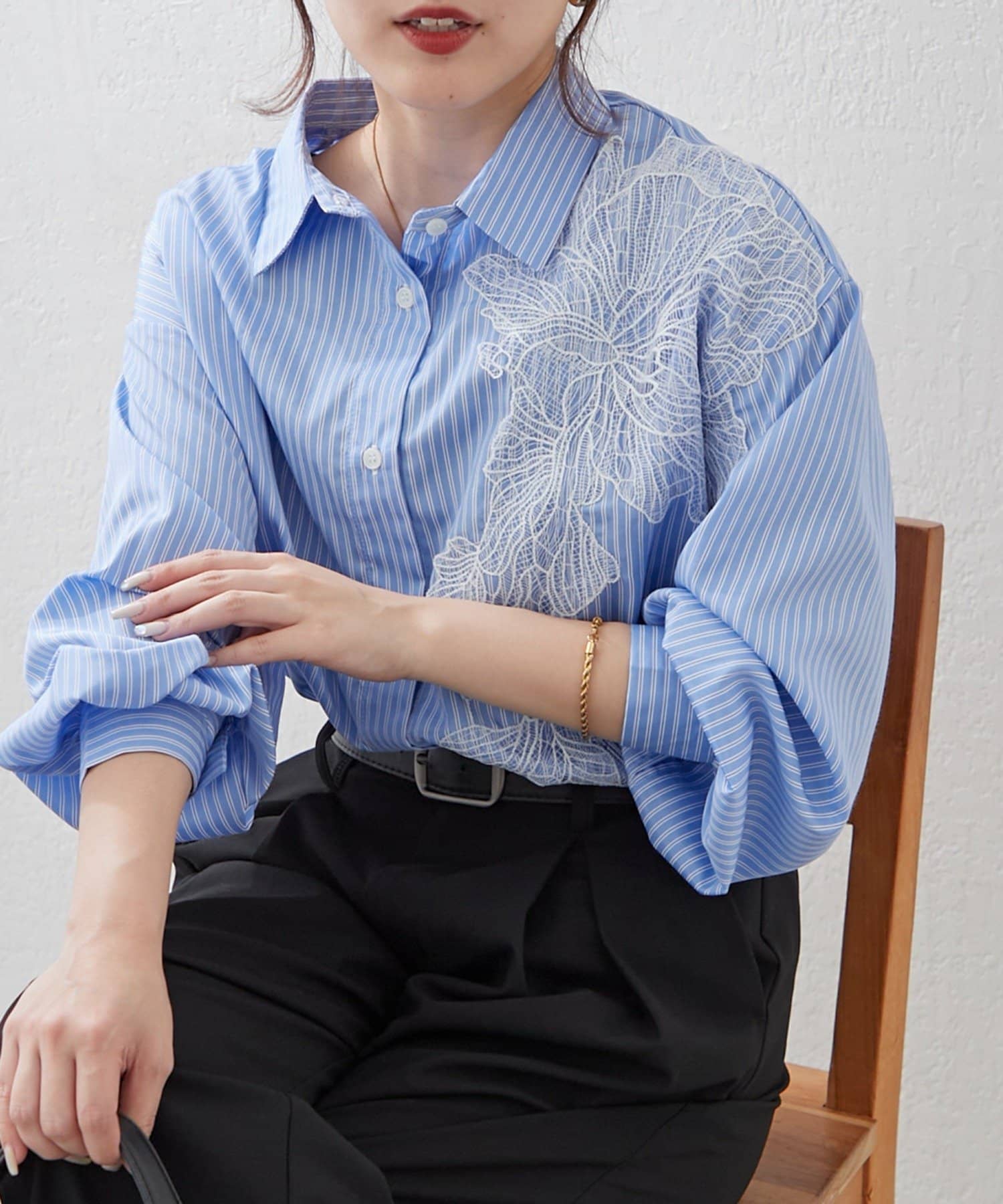 Remind me and forever(リマインドミーアンドフォーエバー) 【2026SS】肩レースアソートシャツ