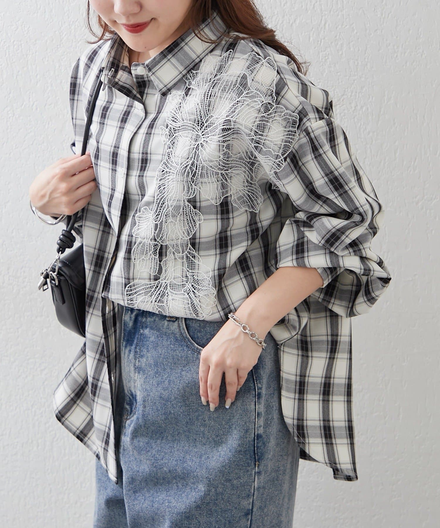 Remind me and forever(リマインドミーアンドフォーエバー) 【2026SS】肩レースアソートシャツ