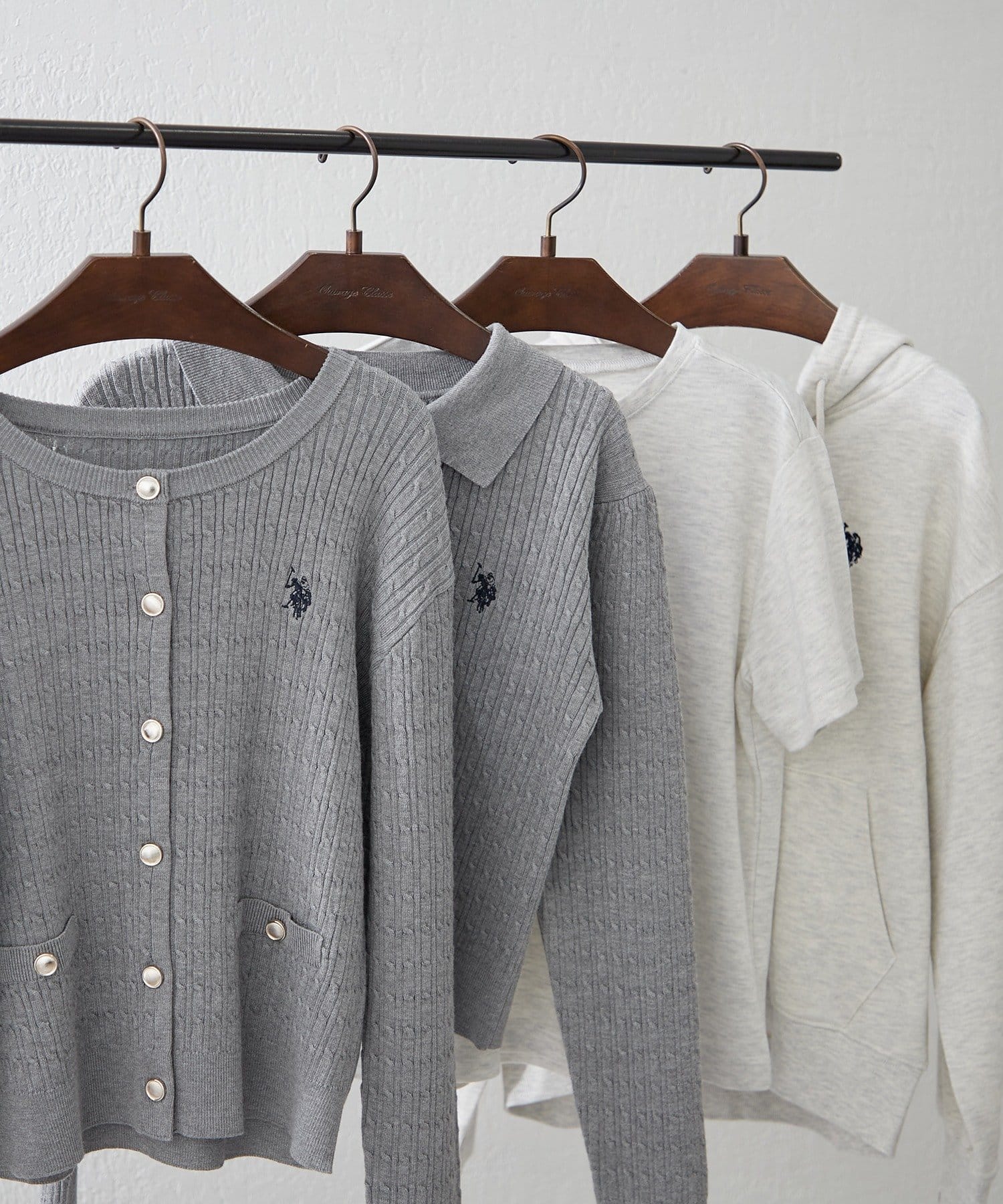 Remind me and forever(リマインドミーアンドフォーエバー) 【U.S. POLO ASSN. ×RMAF】WZIPパーカー