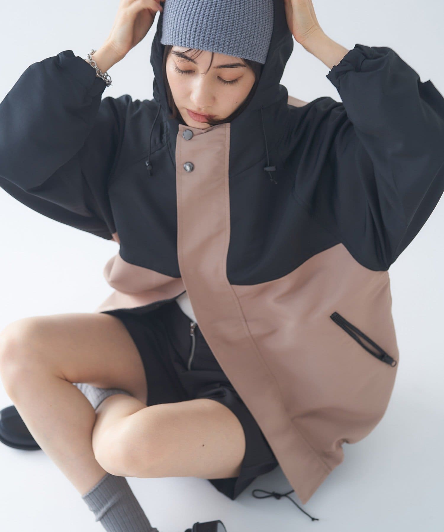 Remind me and forever(リマインドミーアンドフォーエバー) 【OTONA】フード付きマウンテンパーカー