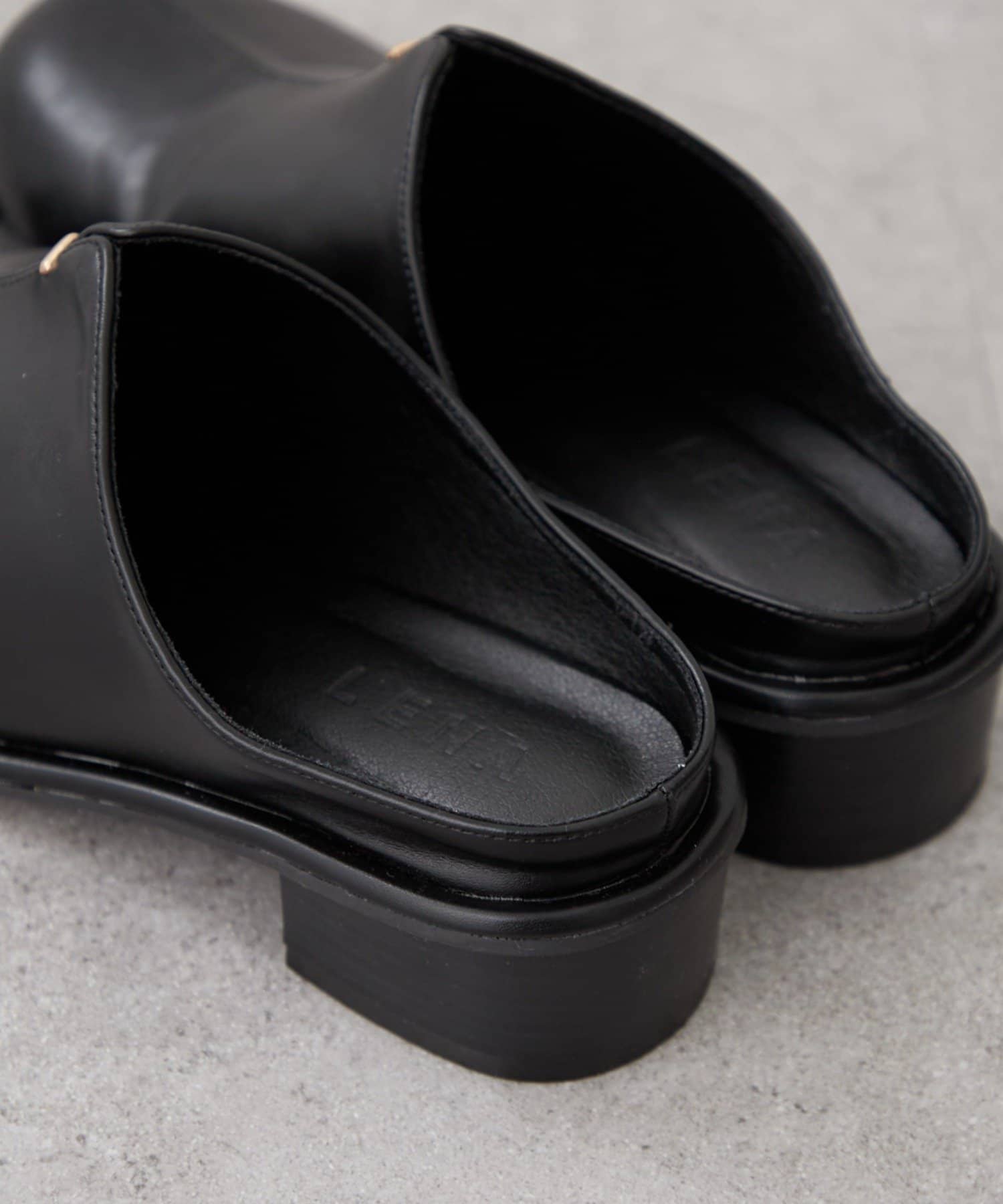 Remind me and forever(リマインドミーアンドフォーエバー) 【2026SS】【WEB限定】スリットデザインローヒールサボ