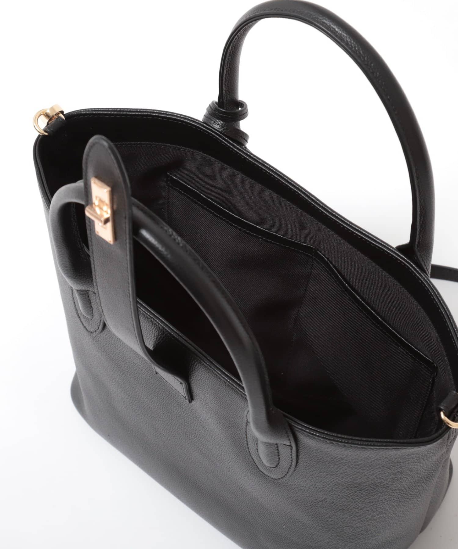 NOLLEY'S(ノーリーズ) HINERIフラップトートバッグ