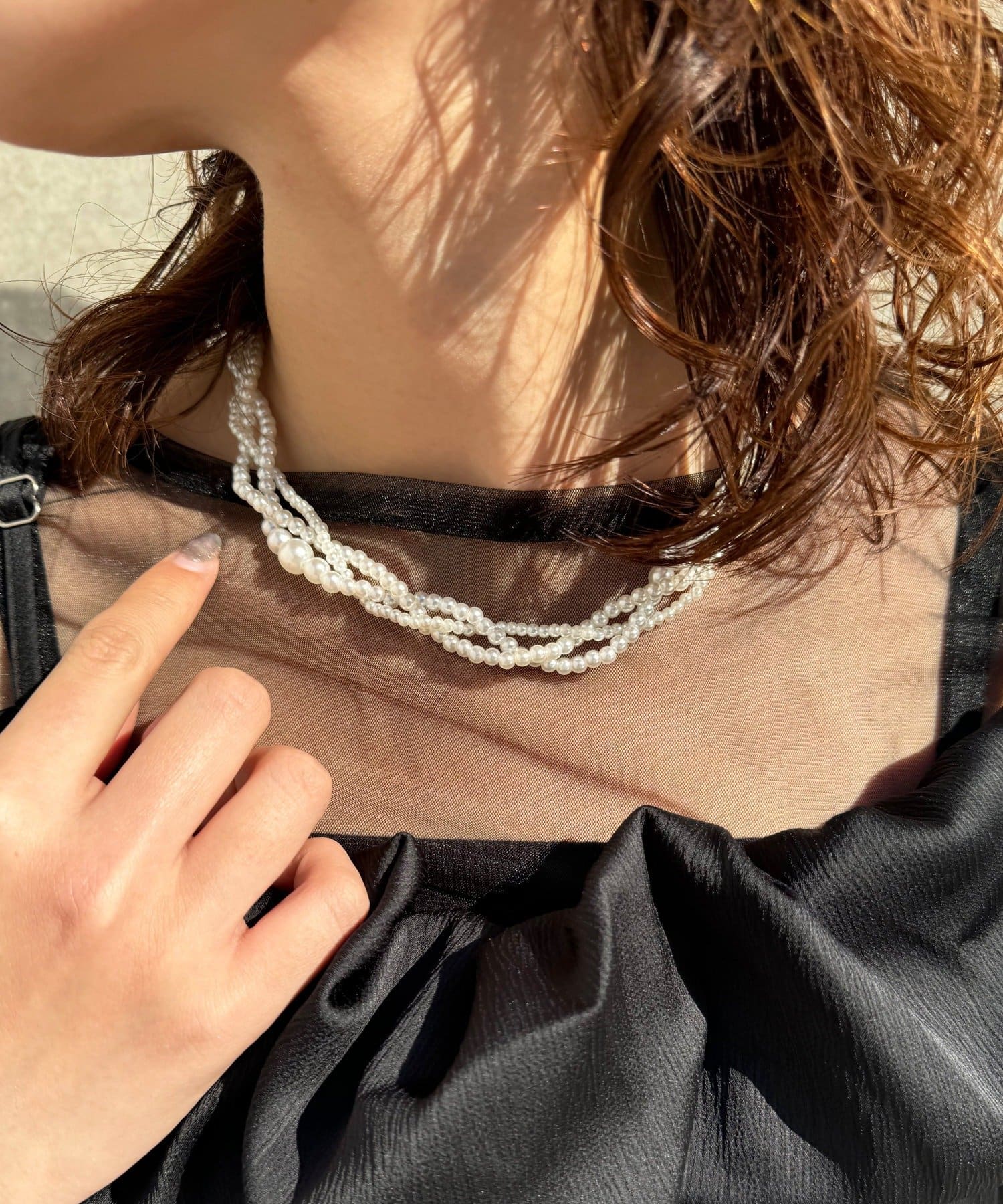 Lattice(ラティス) 【人気の為再入荷】【オケージョン】パールネックレス